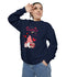 Gnome Valentine's Day Unisex Garment-Dyed Sweatshirt