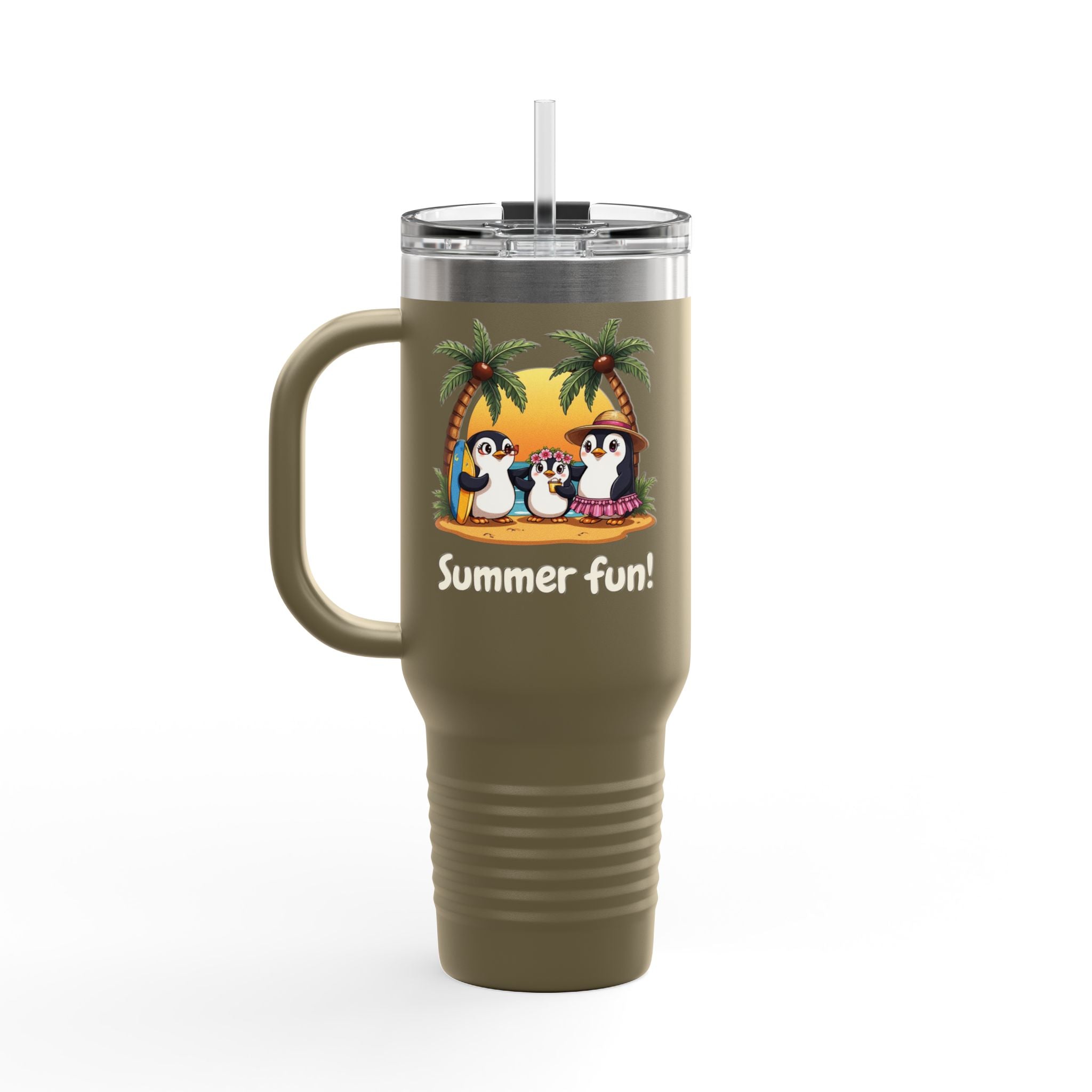 Summer Fun Insulated Travel Mug