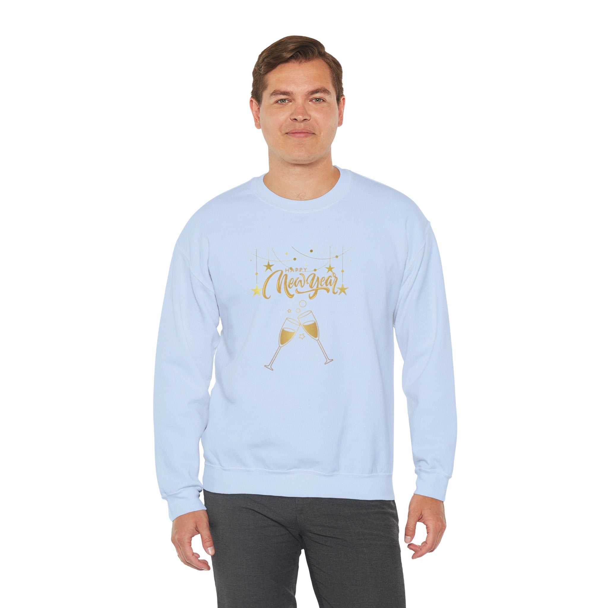 Happy New Year Unisex Heavy Blend™ Crewneck Sweatshirt