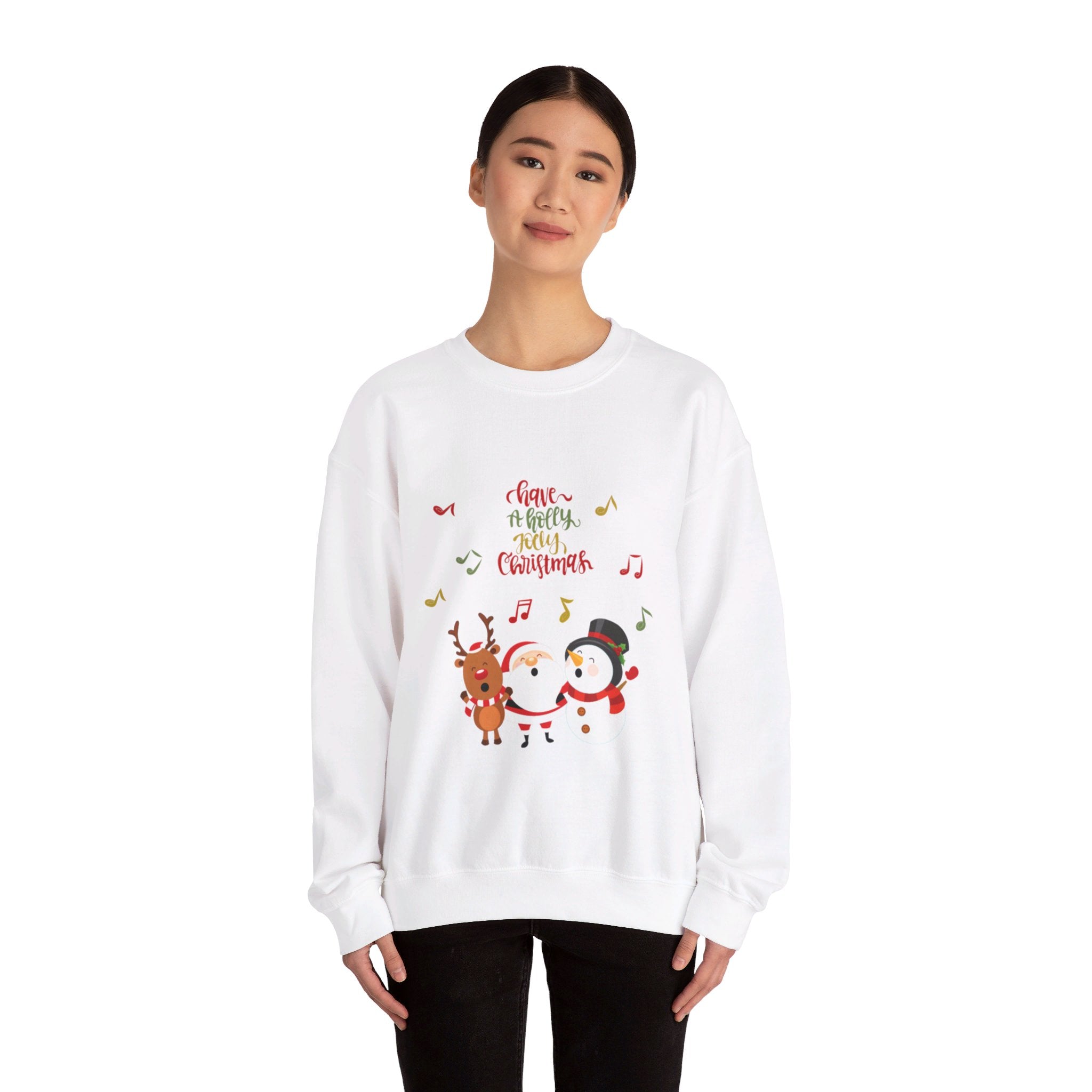 Have A Holly Jolly Christmas Unisex Heavy Blend™ Crewneck Sweatshirt