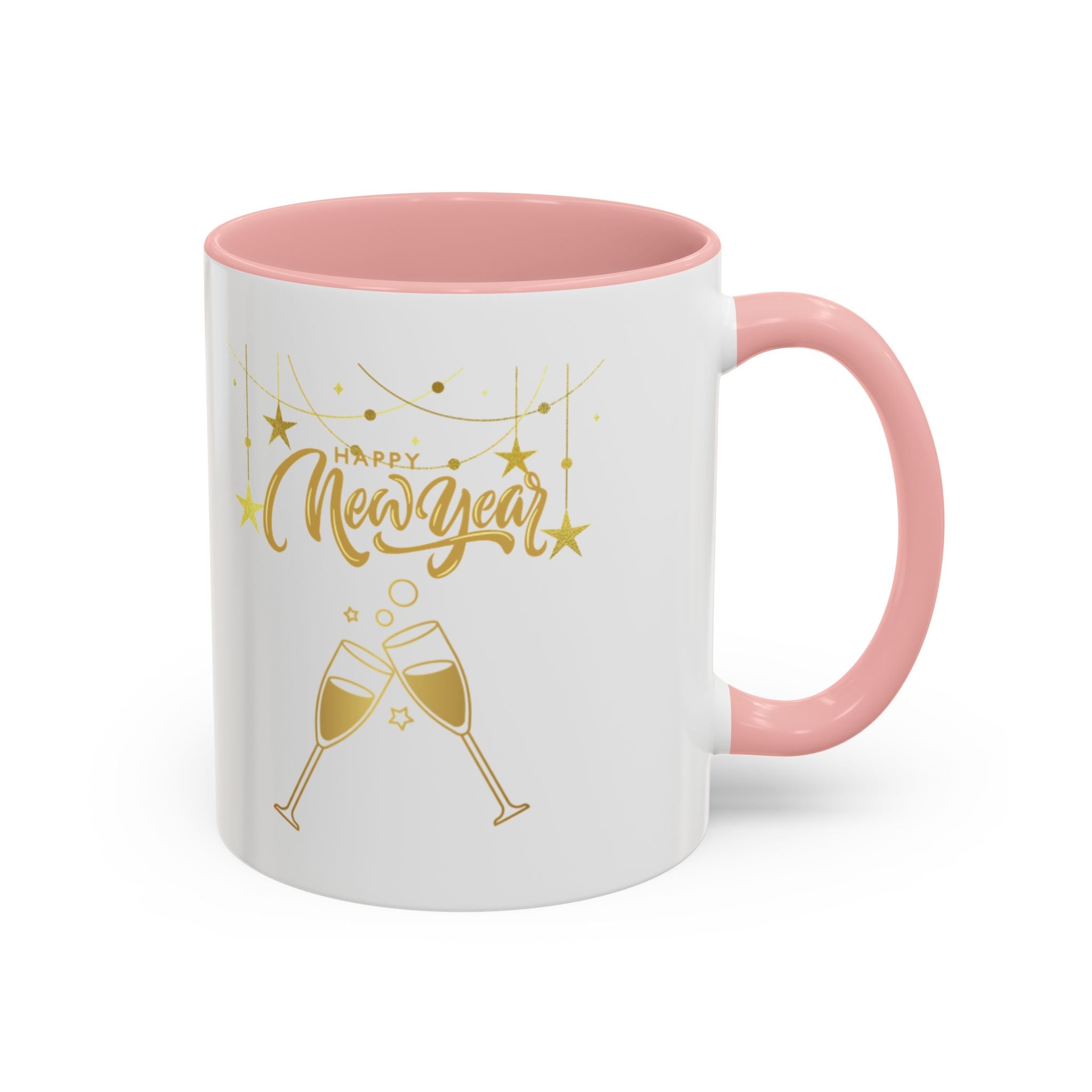 Happy New Year Accent Coffee Mug (11, 15oz)