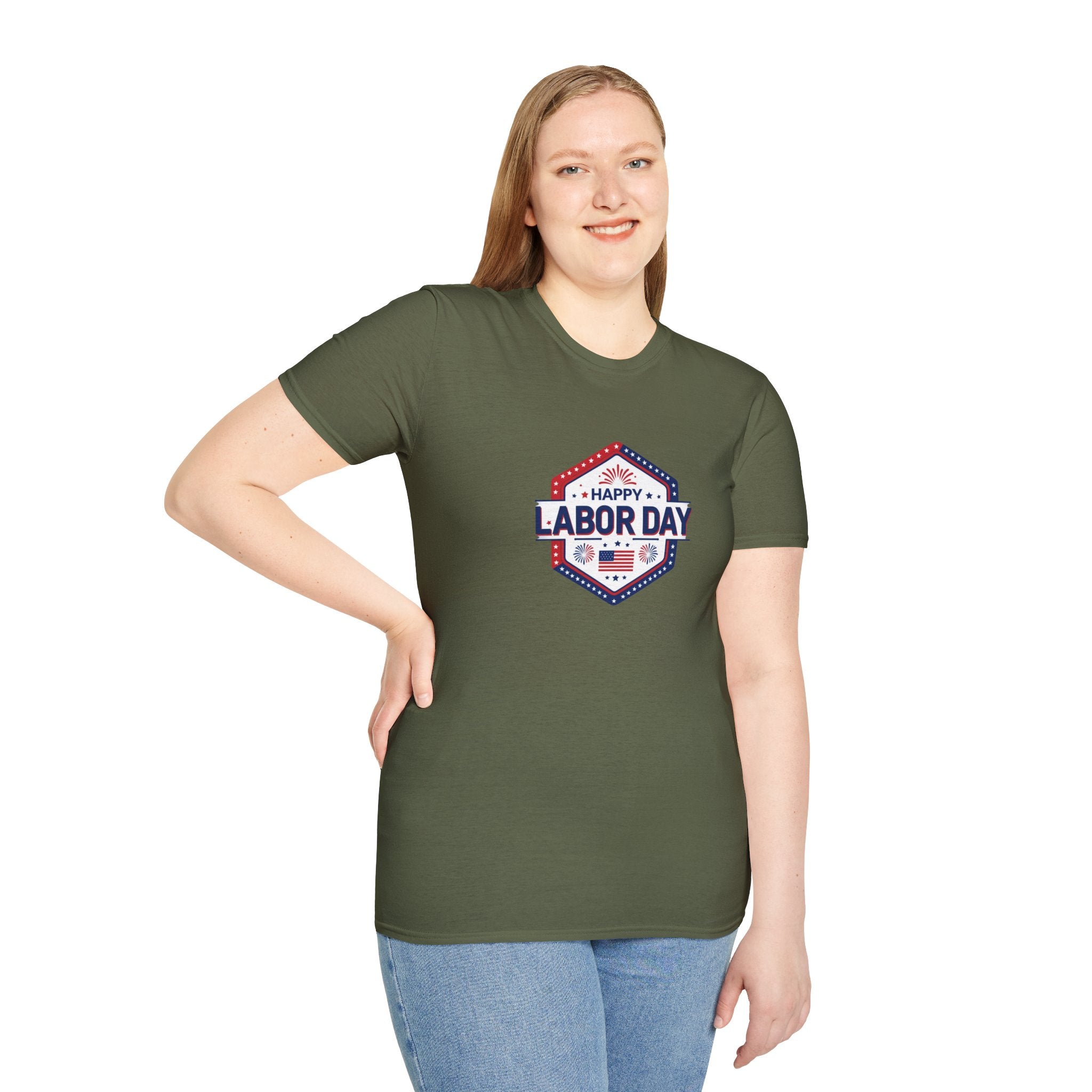 Celebrate Labor Day Unisex Softstyle T-Shirt
