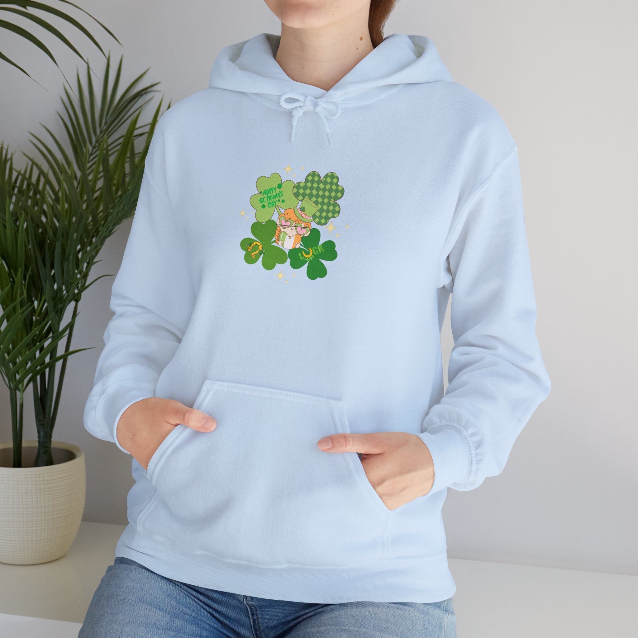 Retro St. Patty's Day Unisex Hooded Sweatshirt