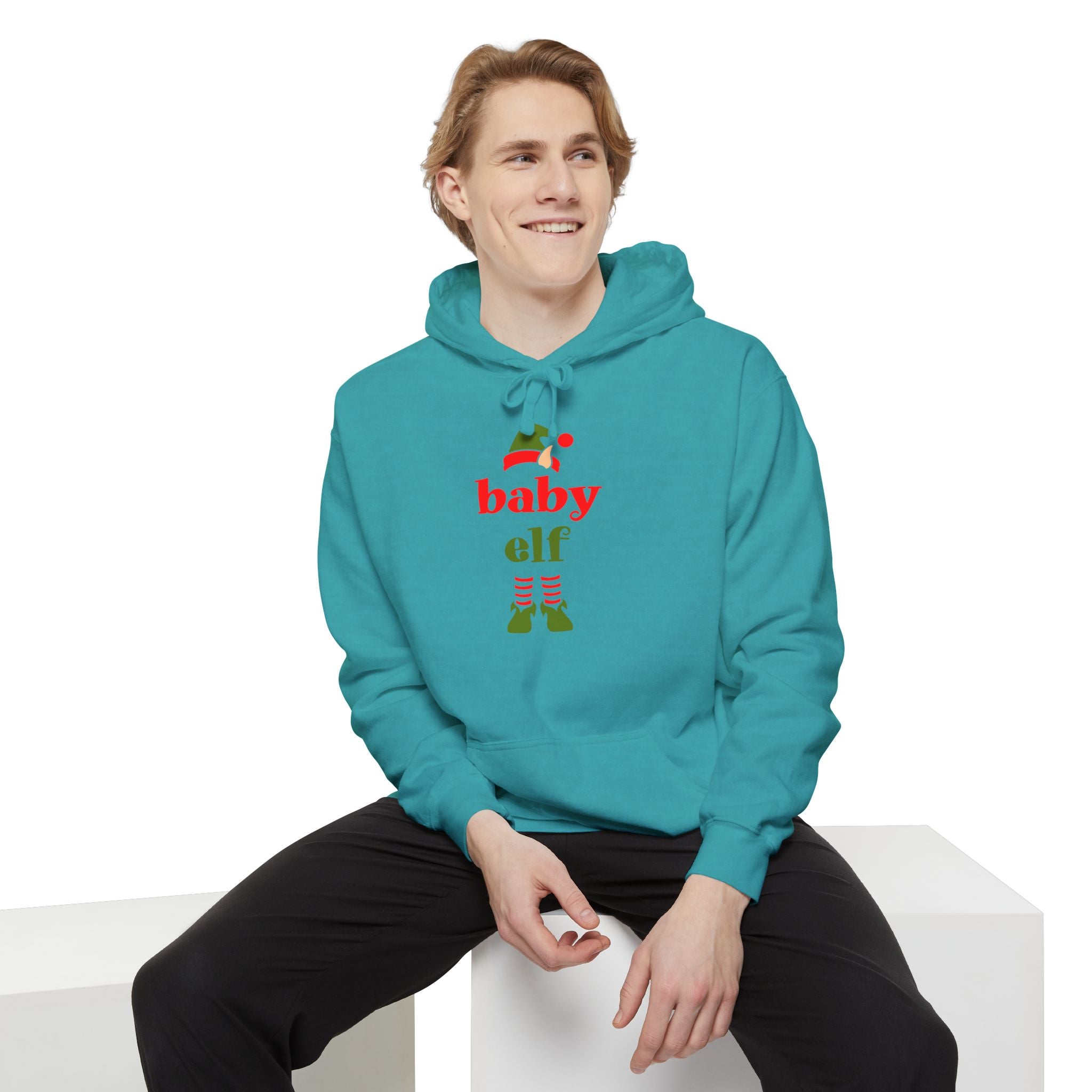 Baby Elf Unisex Garment-Dyed Hoodie