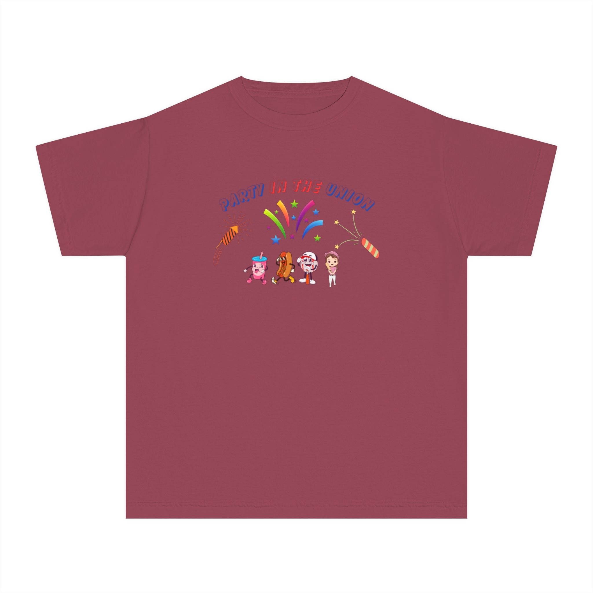 Party In The Union Youth Midweight Tee