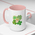 Retro St. Paddy's Day Accent Coffee Mug - 11oz & 15oz