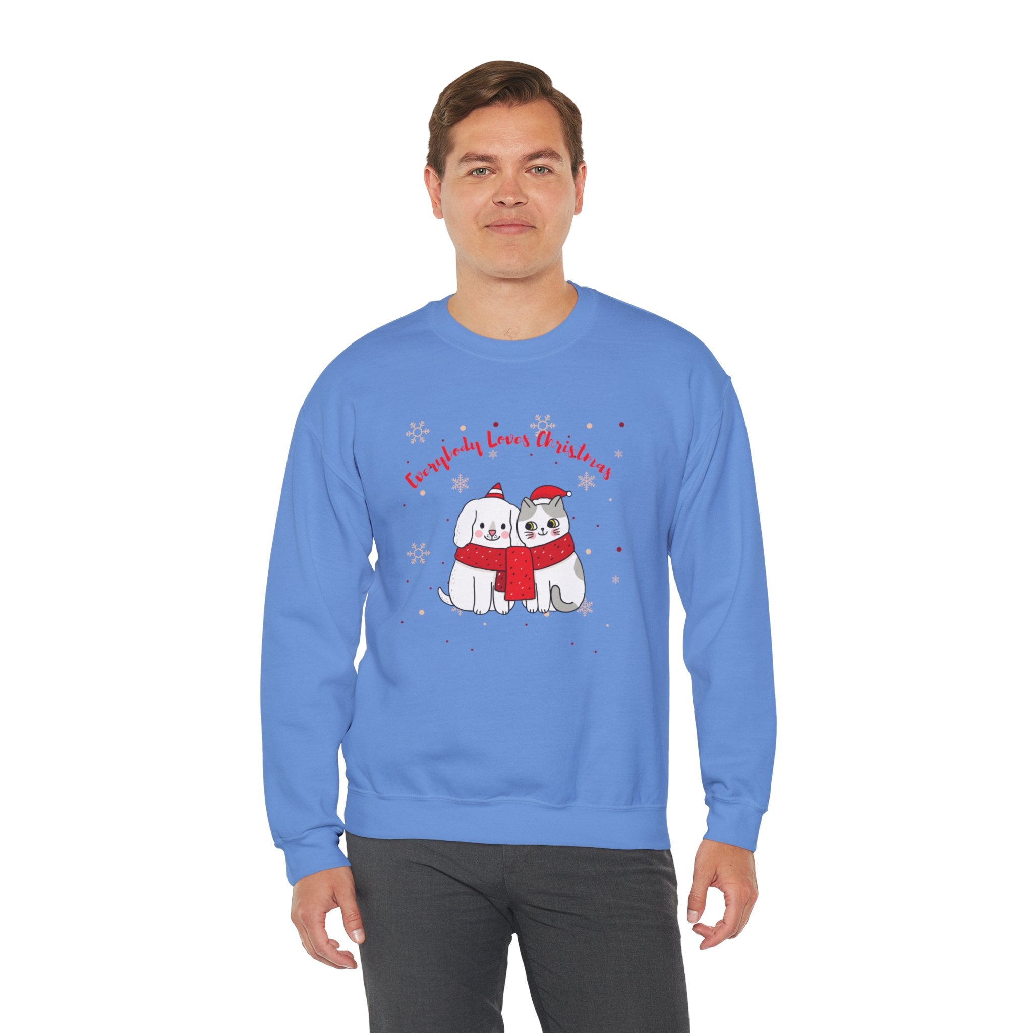 Everybody Loves Christmas Unisex Heavy Blend™ Crewneck Sweatshirt