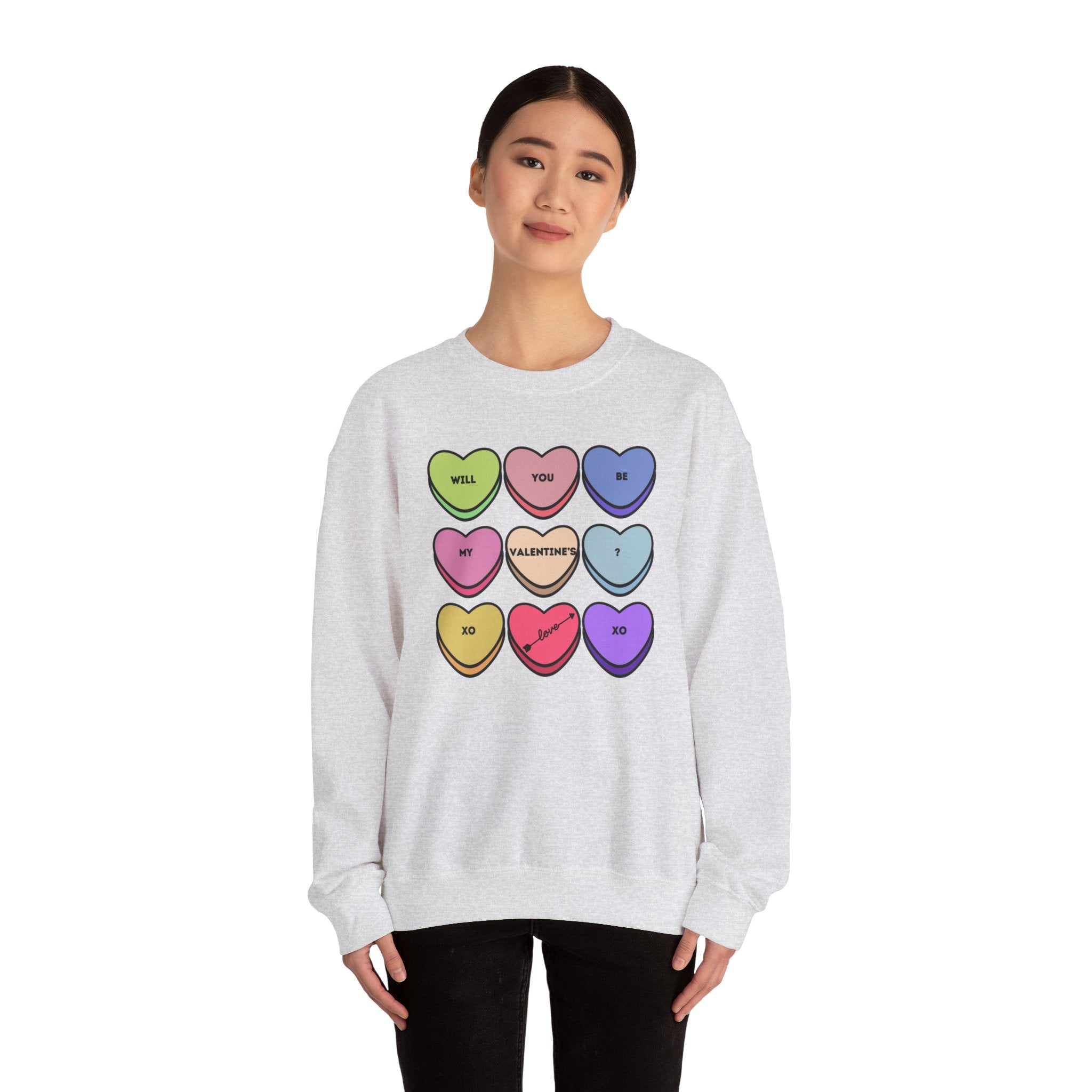 Will You Be My Valentine? Unisex Heavy Blend™ Crewneck Sweatshirt