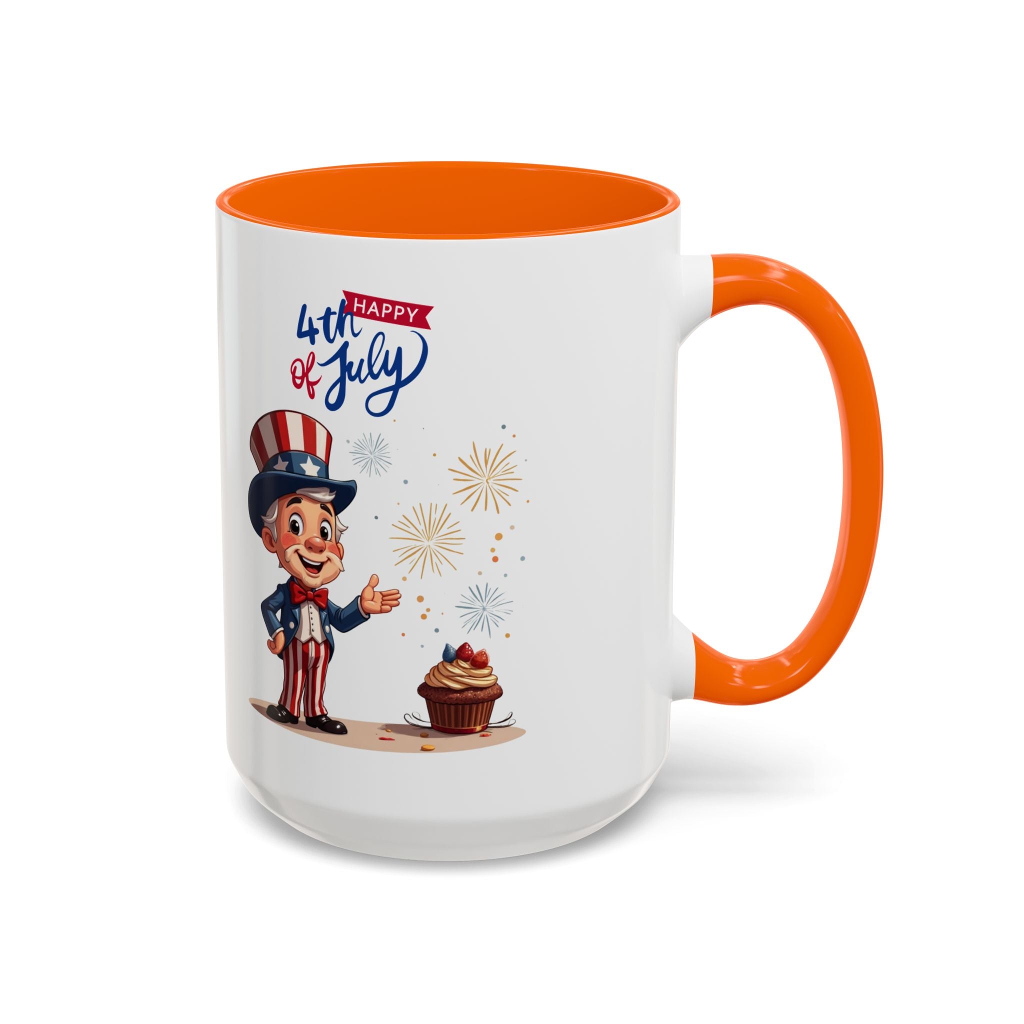 Uncle Sam Happy 4th of July Coffee Mug