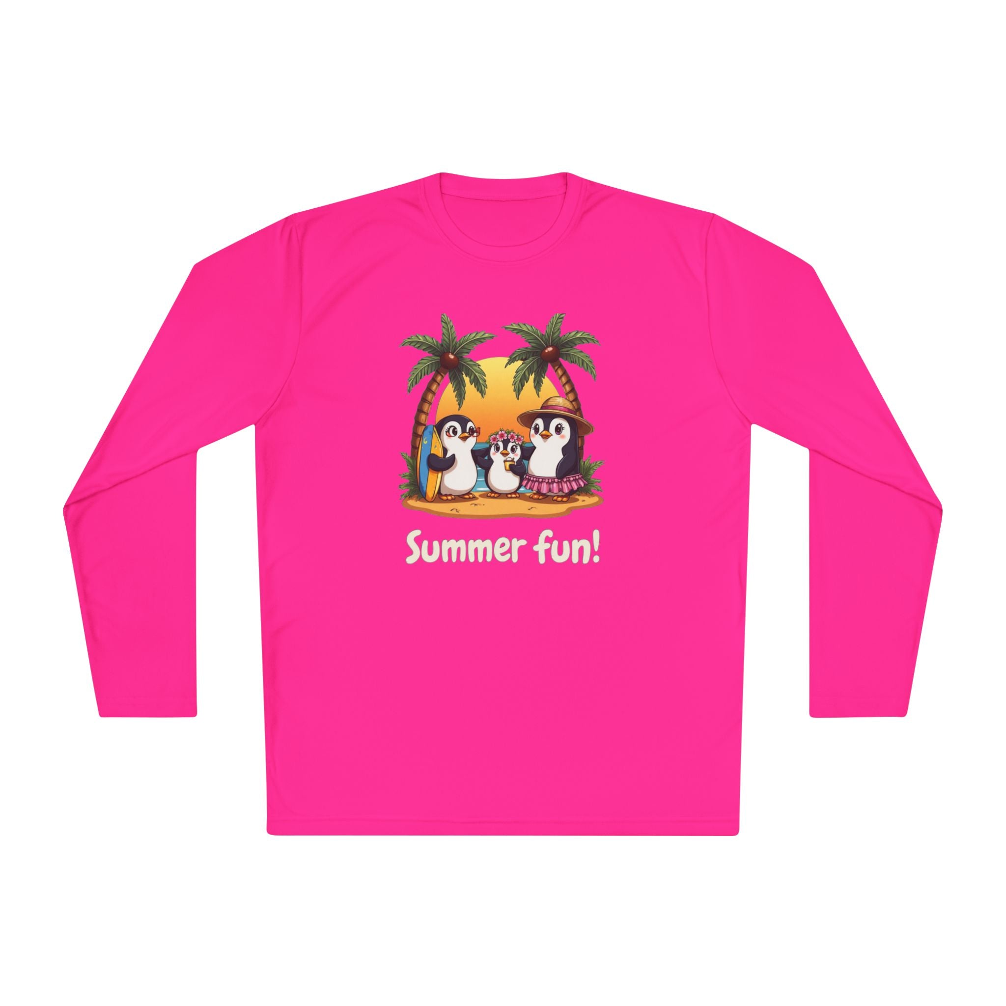 Summer Fun Unisex Lightweight Long Sleeve Tee