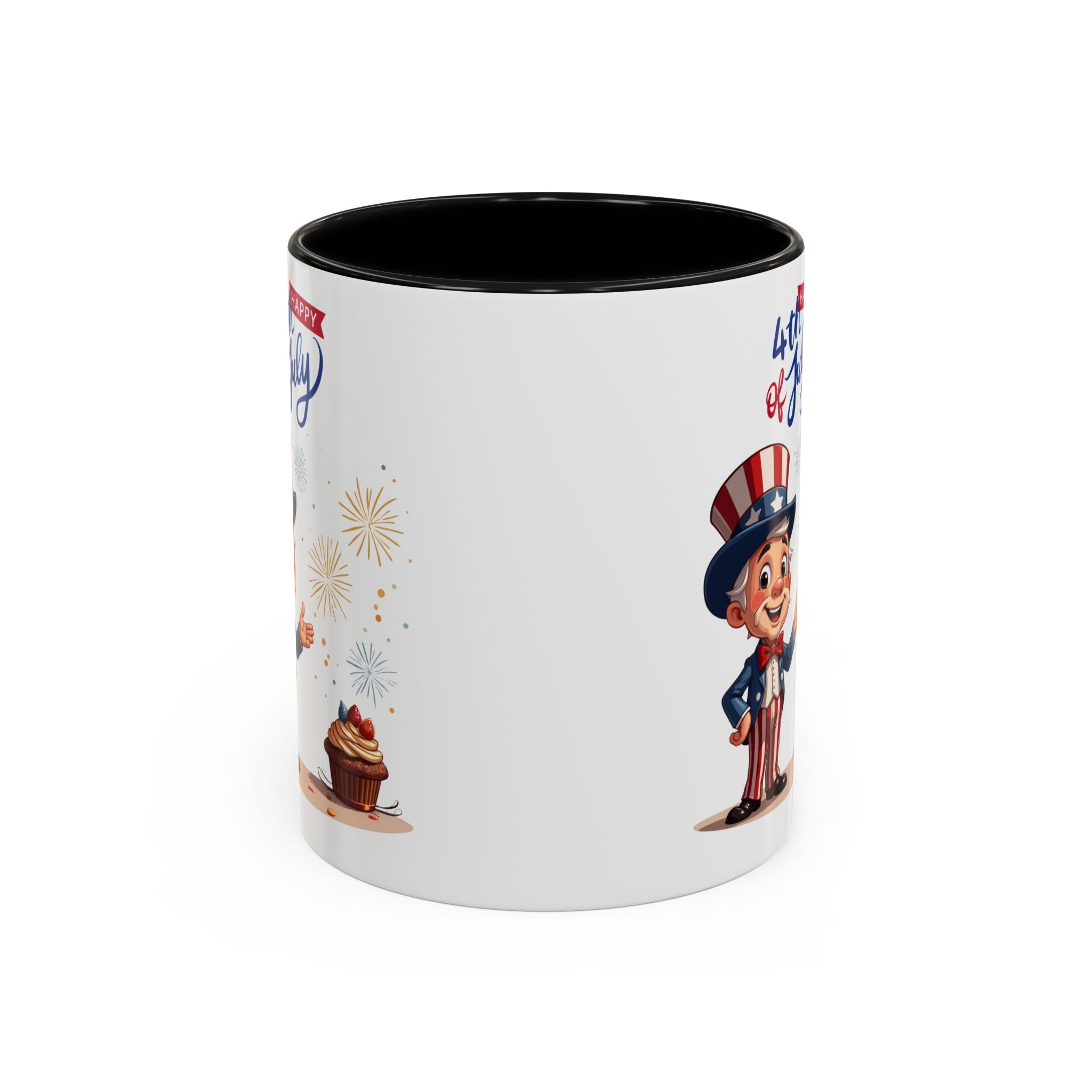 Uncle Sam Happy 4th of July Coffee Mug