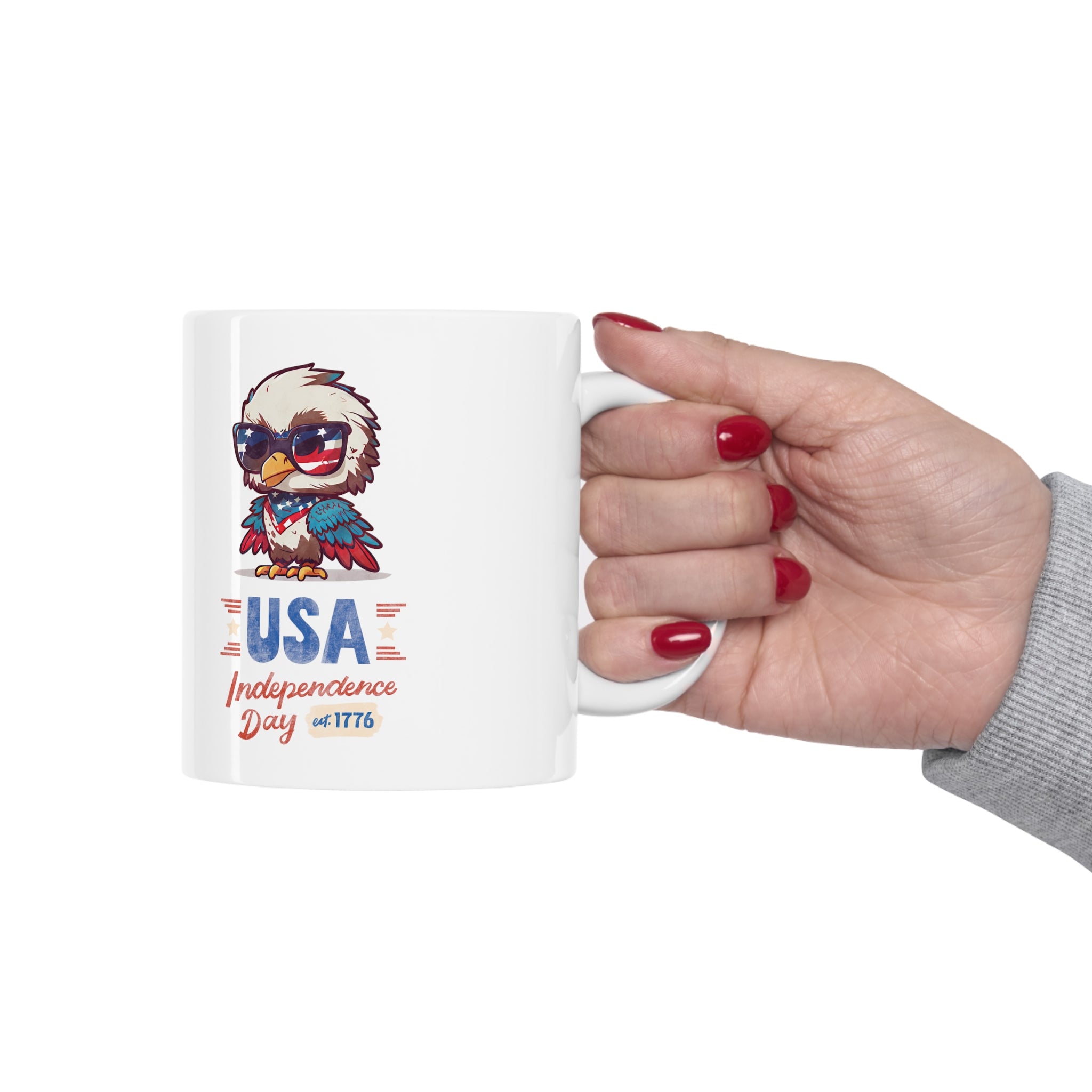 USA Independence Day Ceramic Mug 11oz