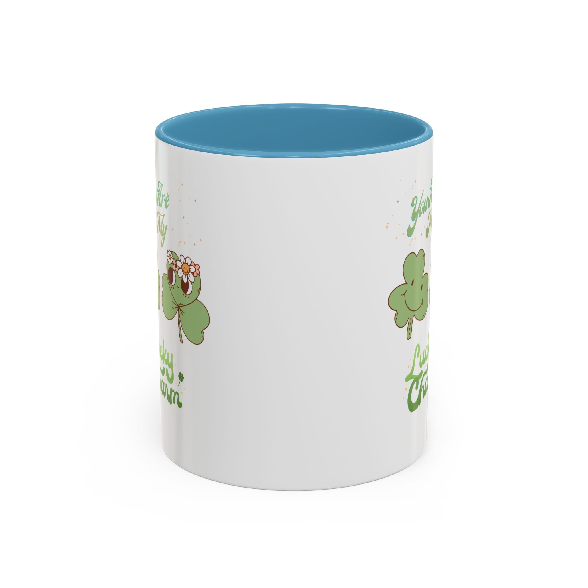You're my Lucky Charm Accent Coffee Mug - St. Patrick's Day Gift
