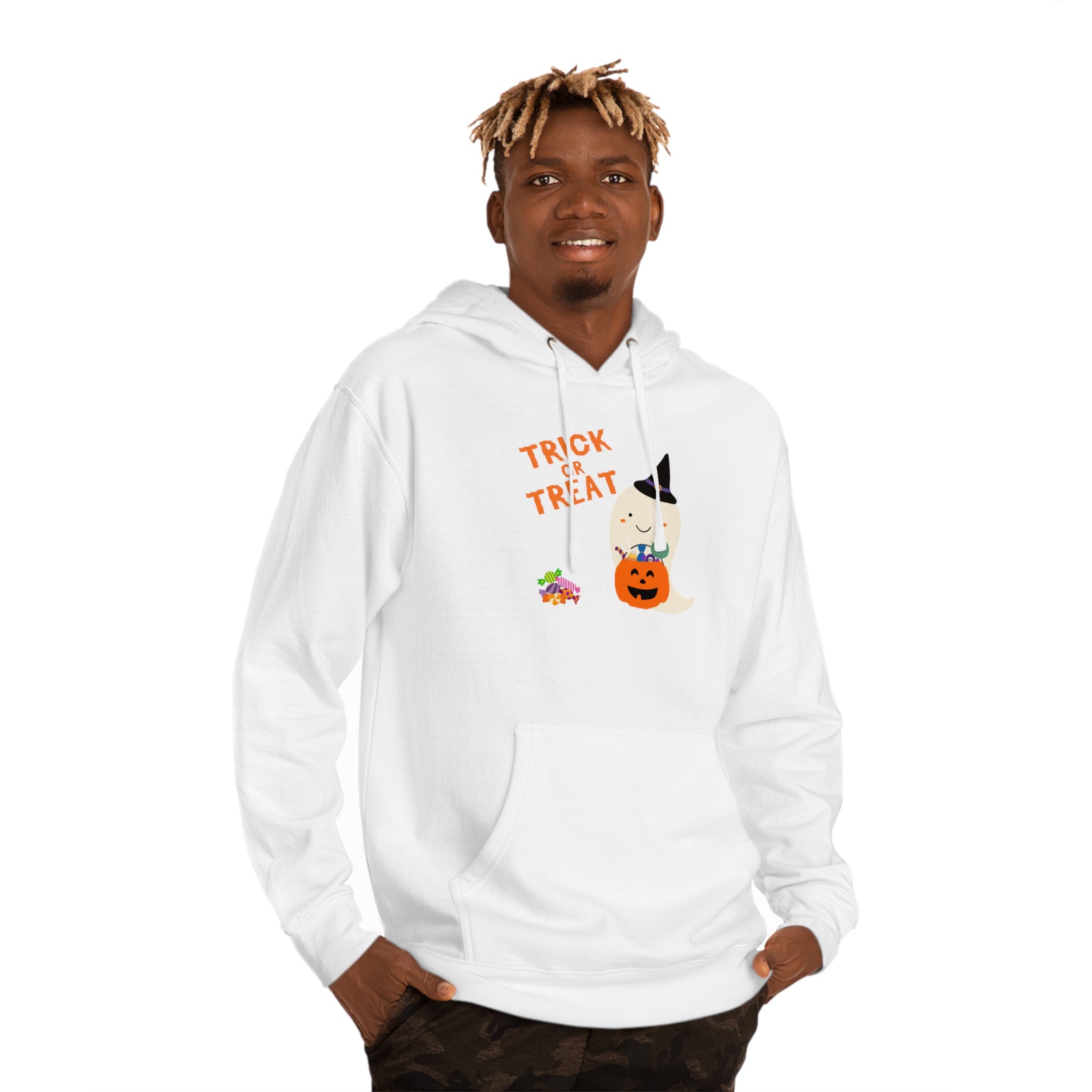 Trick or Treat Unisex Hooded Sweatshirt