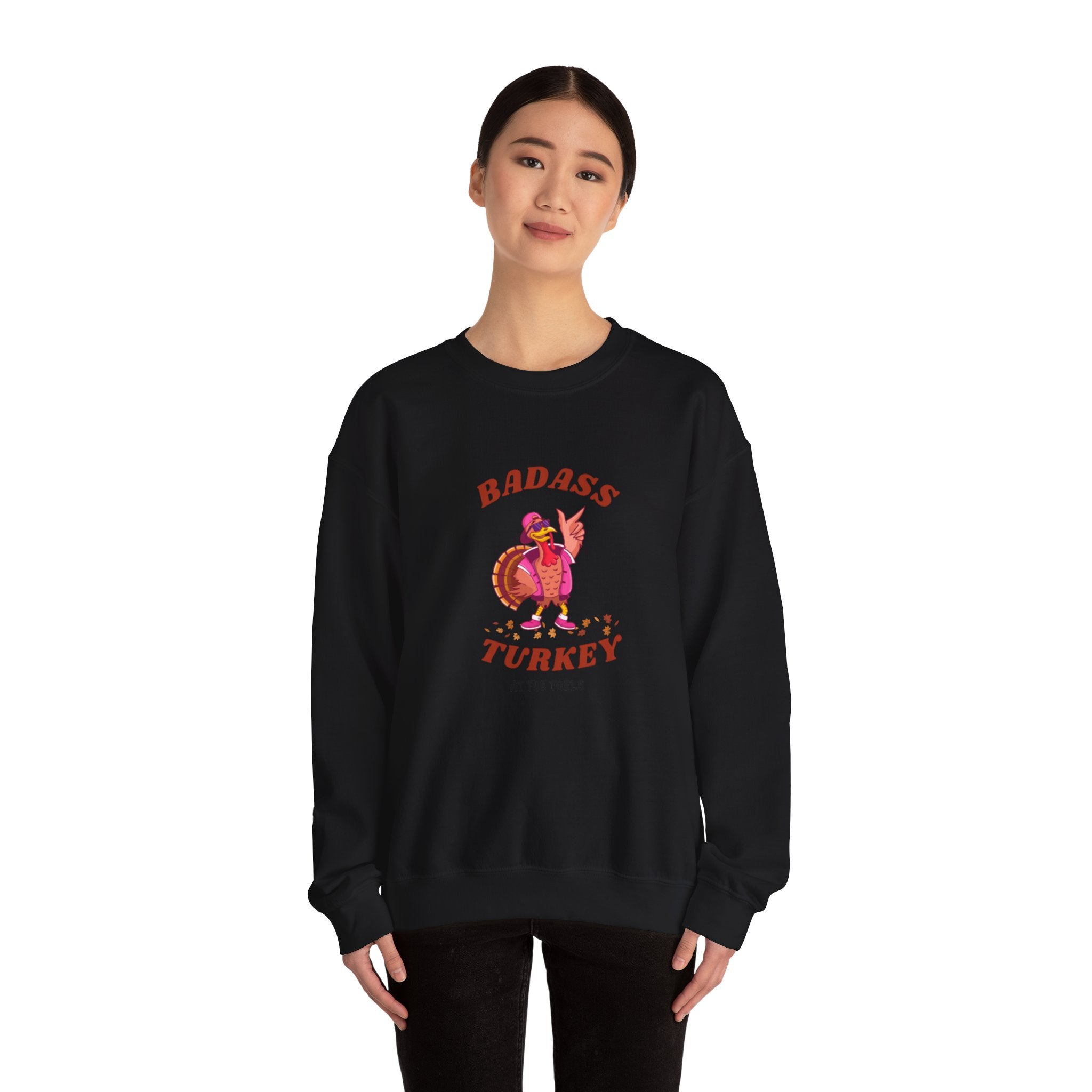 Badass Turkey Unisex Heavy Blend™ Crewneck Sweatshirt