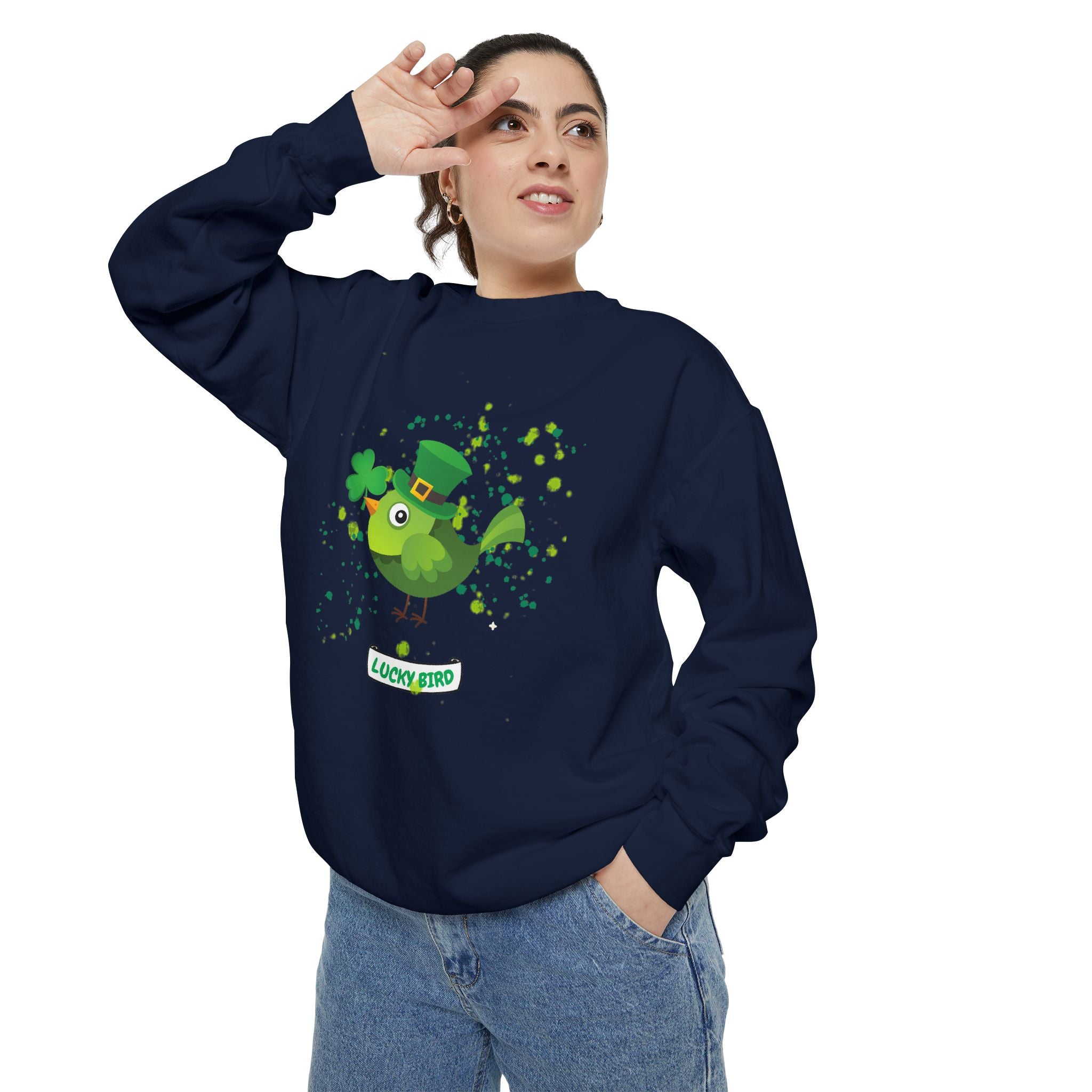Lucky Bird St. Patrick's Day Sweatshirt