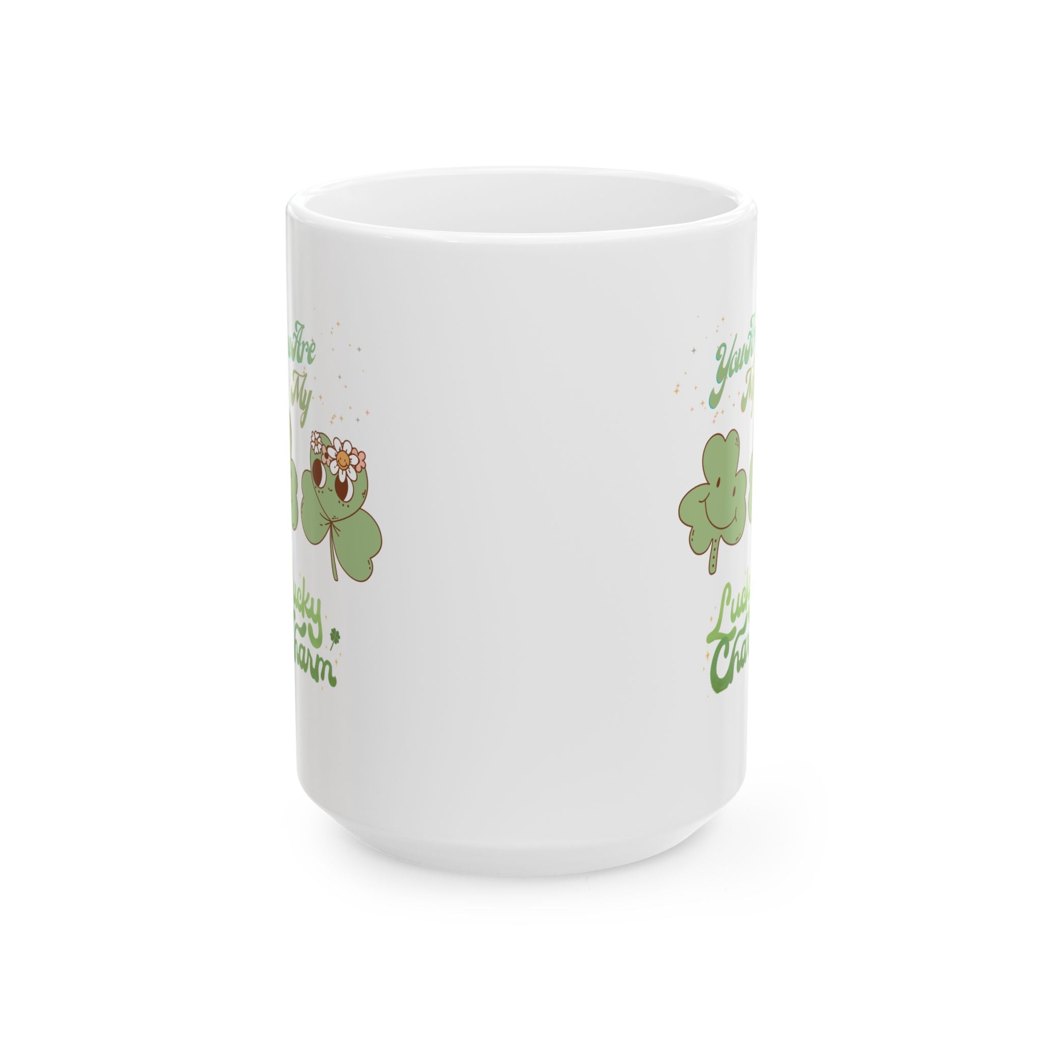 You're My Lucky Charm Ceramic Mug - Perfect for St. Patrick's Day Celebrations