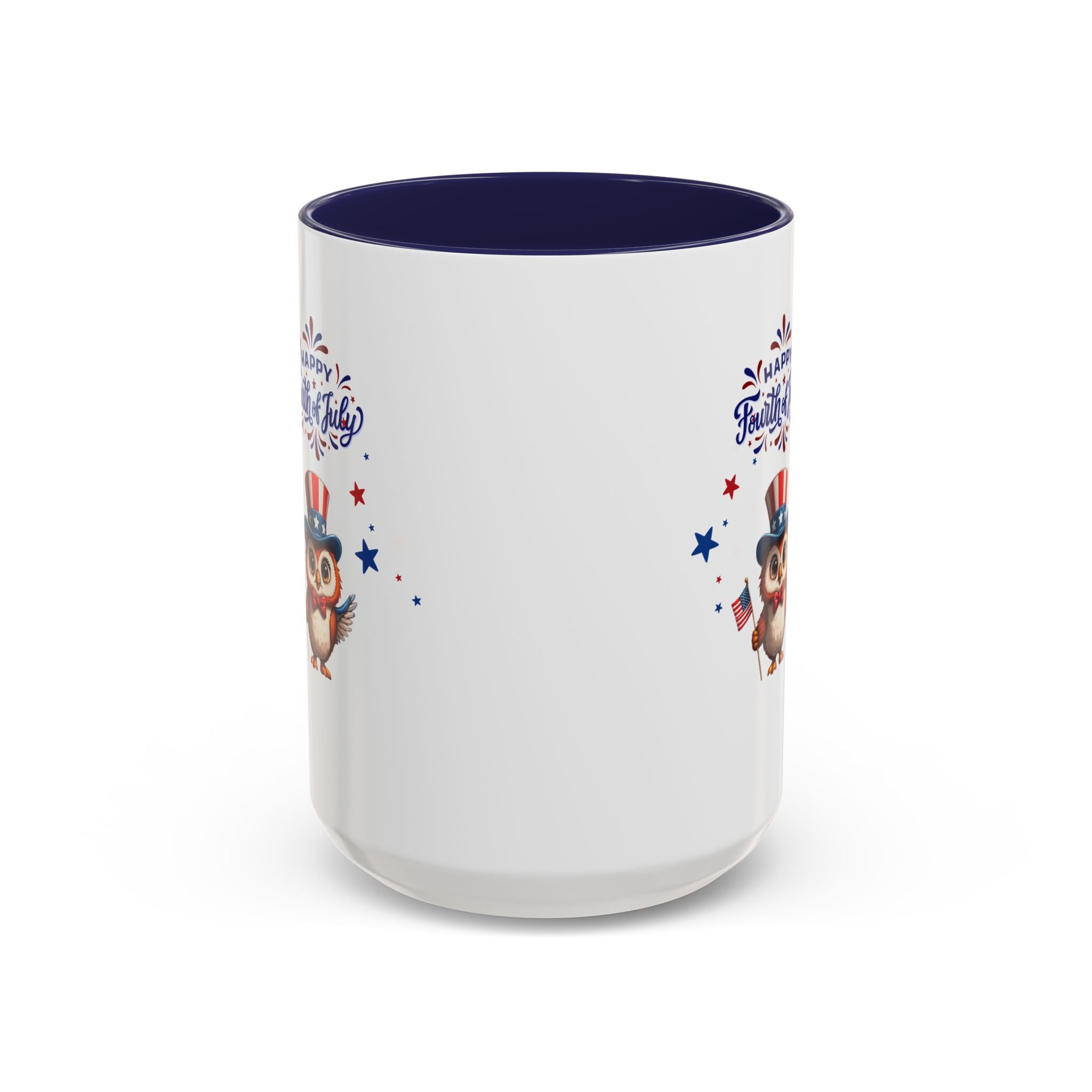 American Eagle Happy 4th of July Coffee Mug