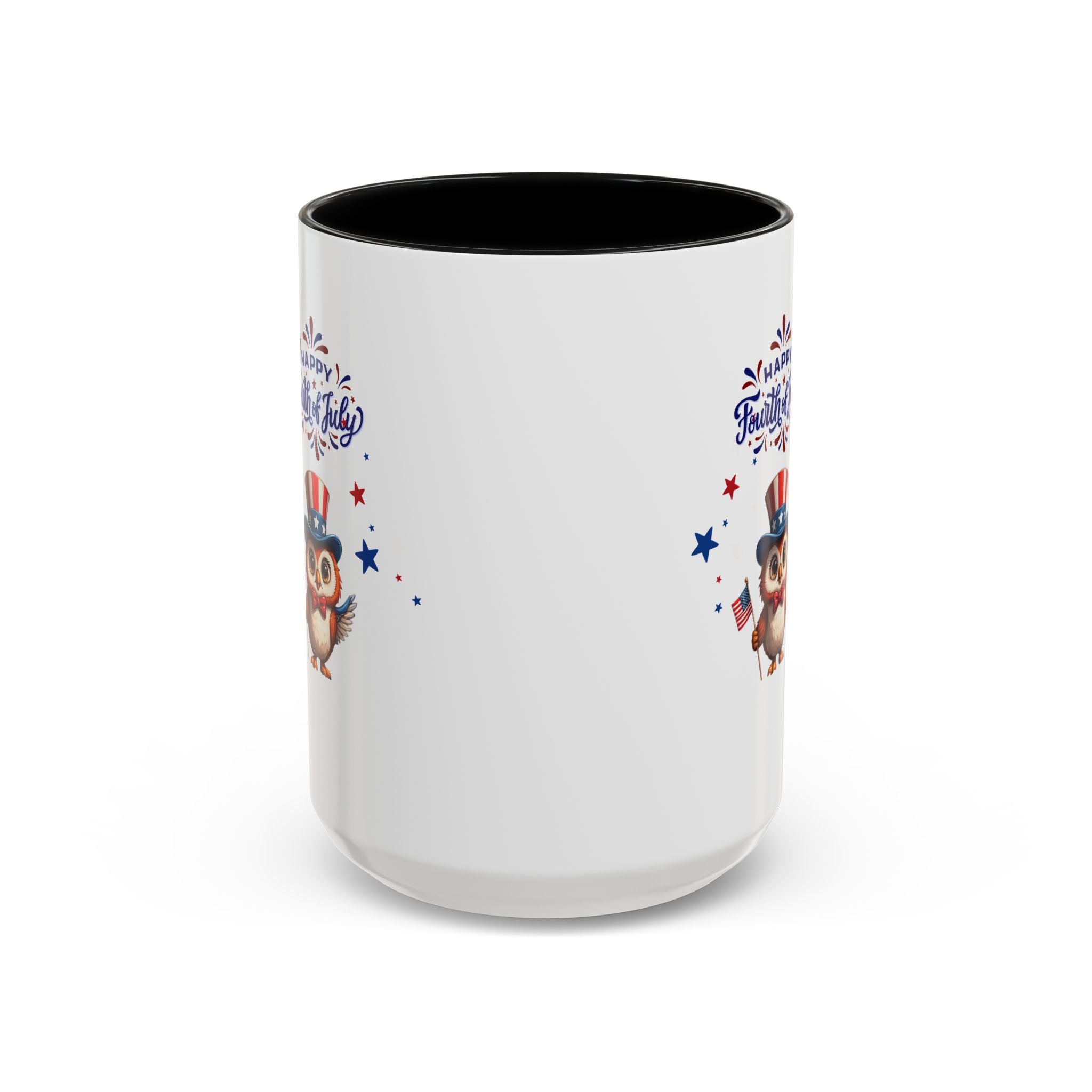 American Eagle Happy 4th of July Coffee Mug