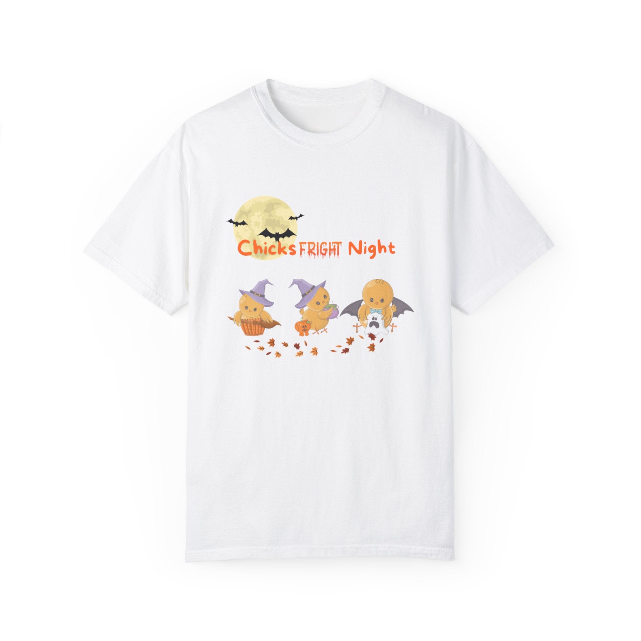 Chicks Fright Night Unisex Garment-Dyed T-shirt