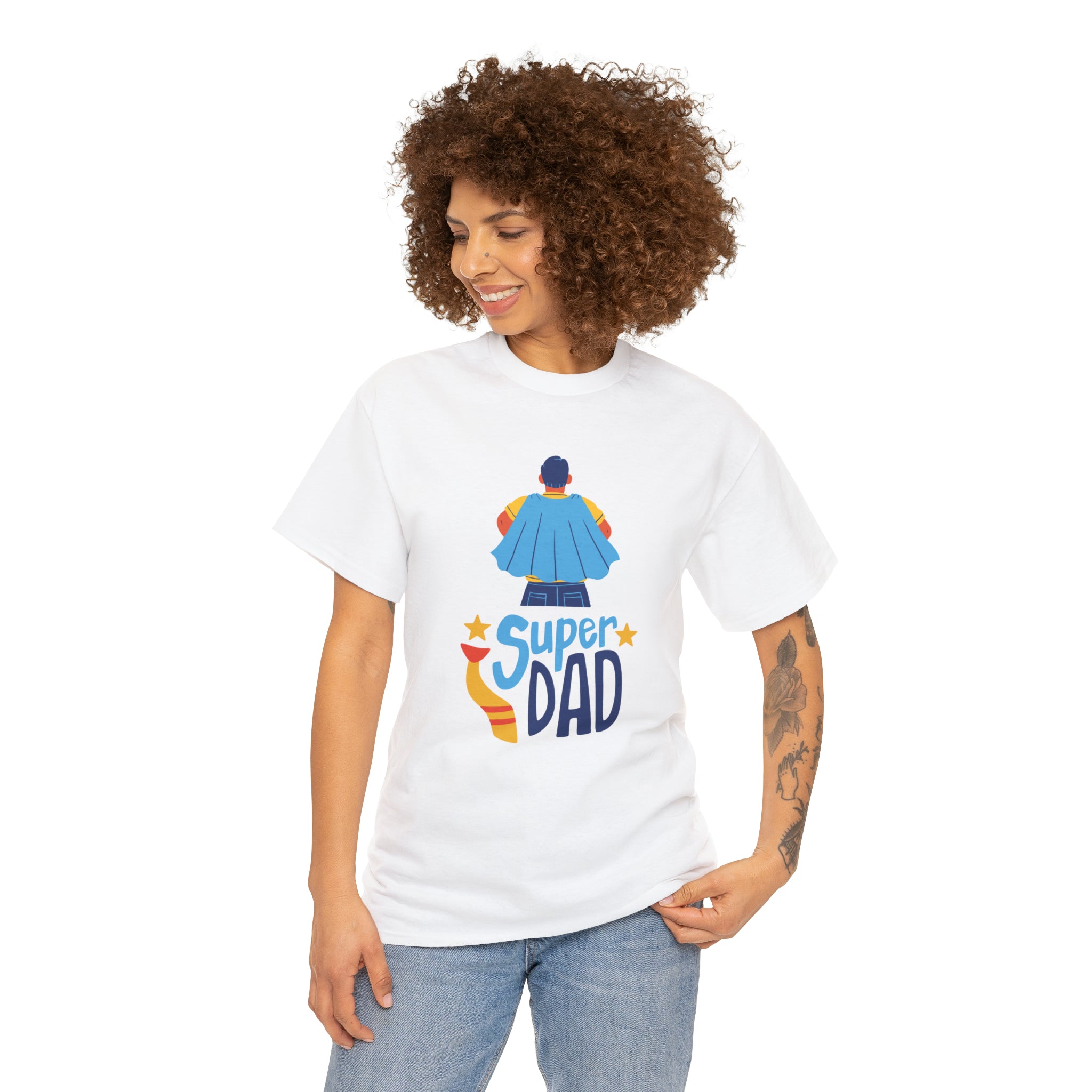 Super Dad Unisex Heavy Cotton Tee