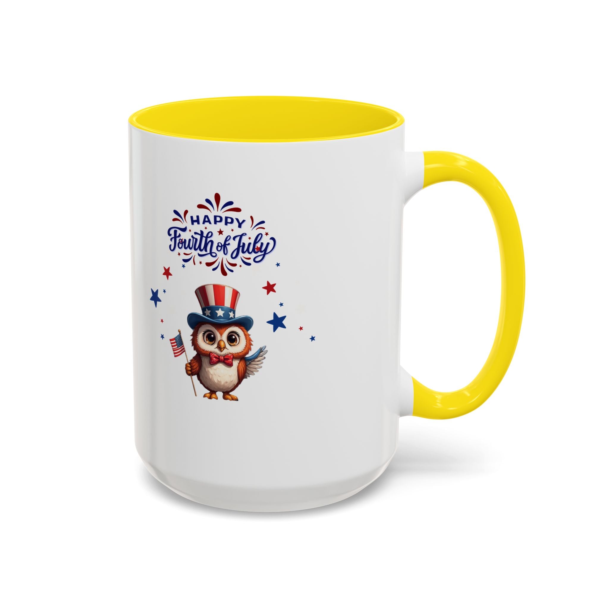 American Eagle Happy 4th of July Coffee Mug