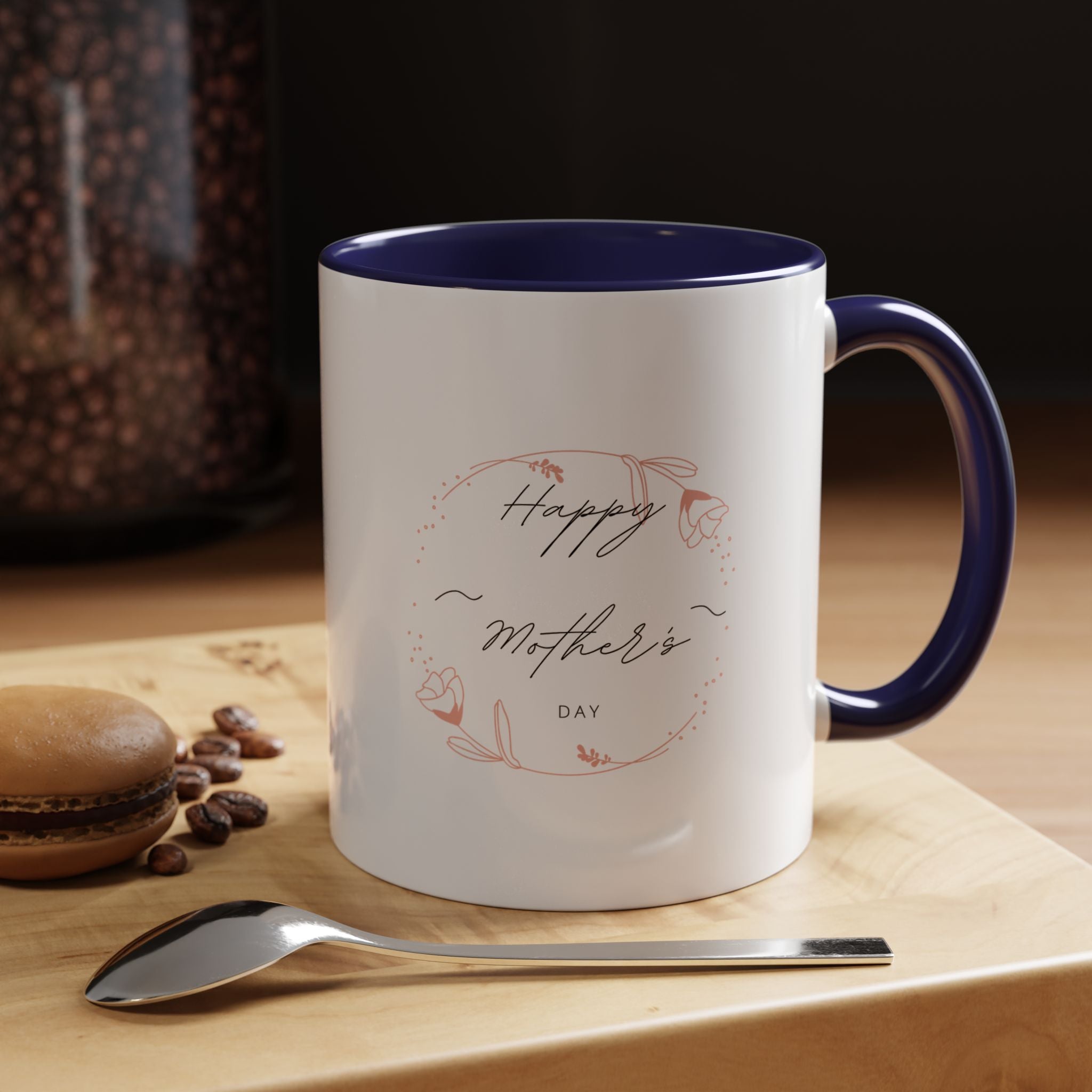 Happy Mom's Day Accent Coffee Mug  11oz & 15oz