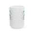 Kiss Me I'm Irish Cat Ceramic Mug