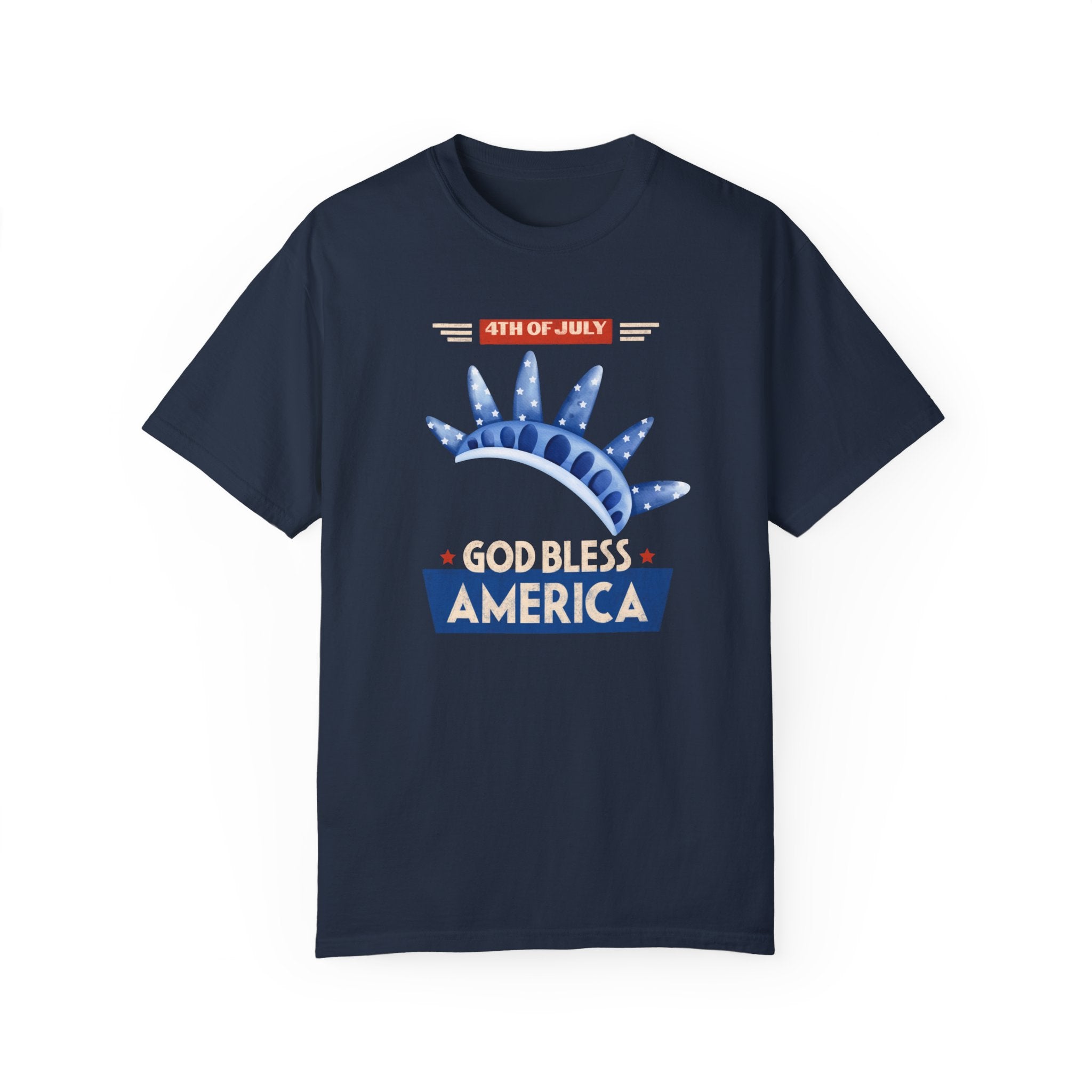 God Bless America Unisex Garment-Dyed T-shirt