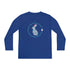 Happy Easter Rabbit Day Youth Long Sleeve Competitor Tee
