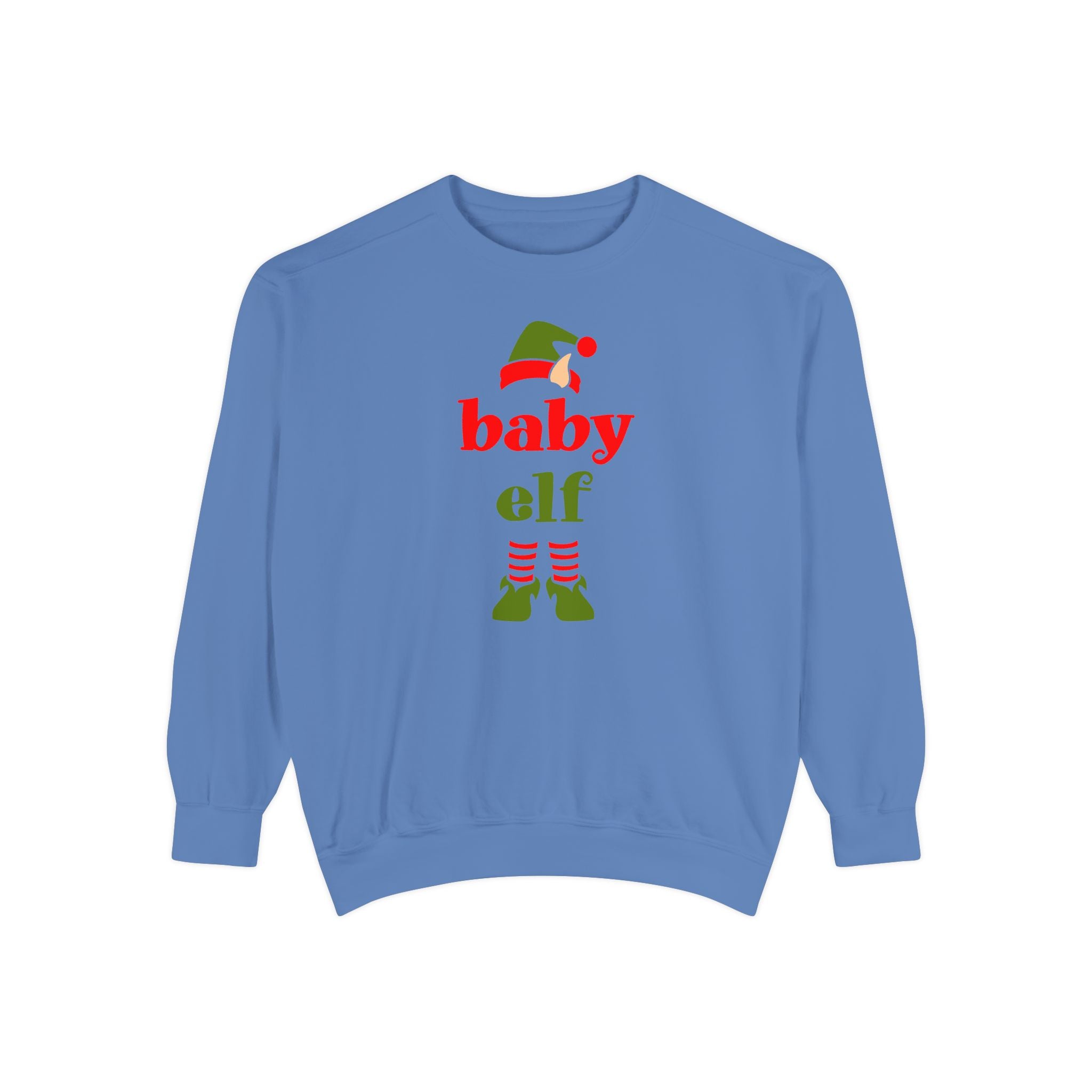 Baby Elf Unisex Garment-Dyed Sweatshirt