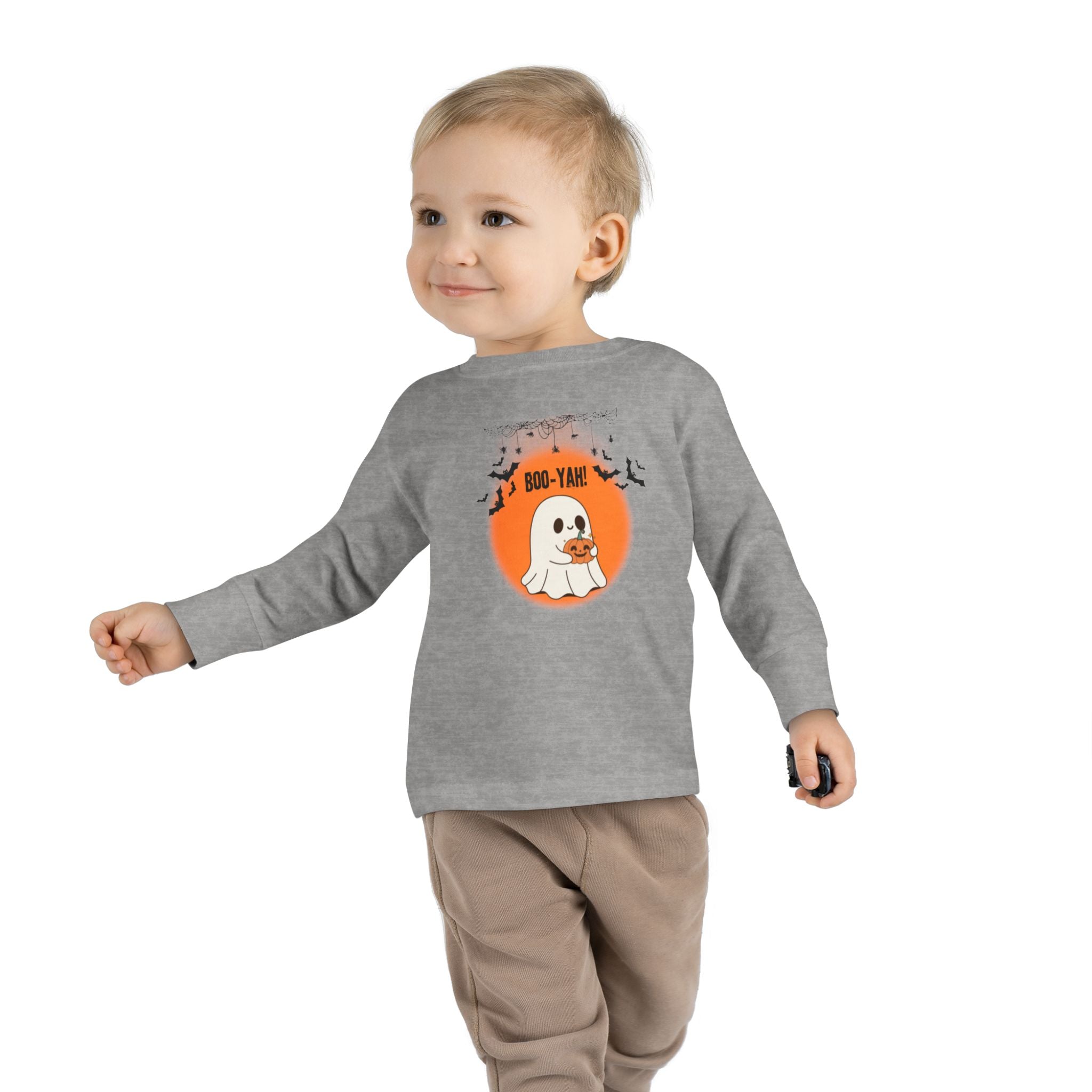 Boo-Yah! Toddler Long Sleeve Tee