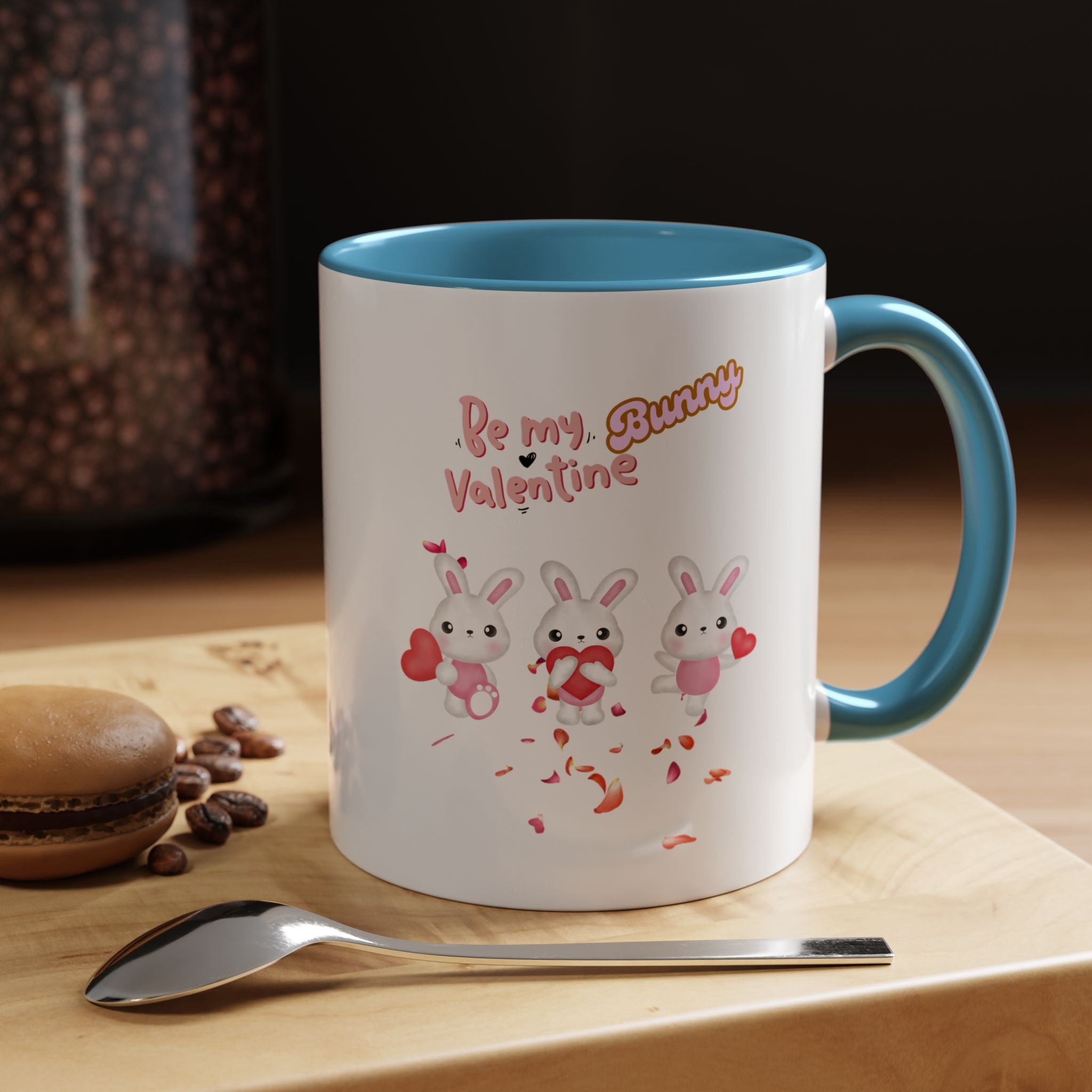 My Bunny Valentine Accent Coffee Mug (11, 15oz)