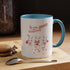 My Bunny Valentine Accent Coffee Mug (11, 15oz)