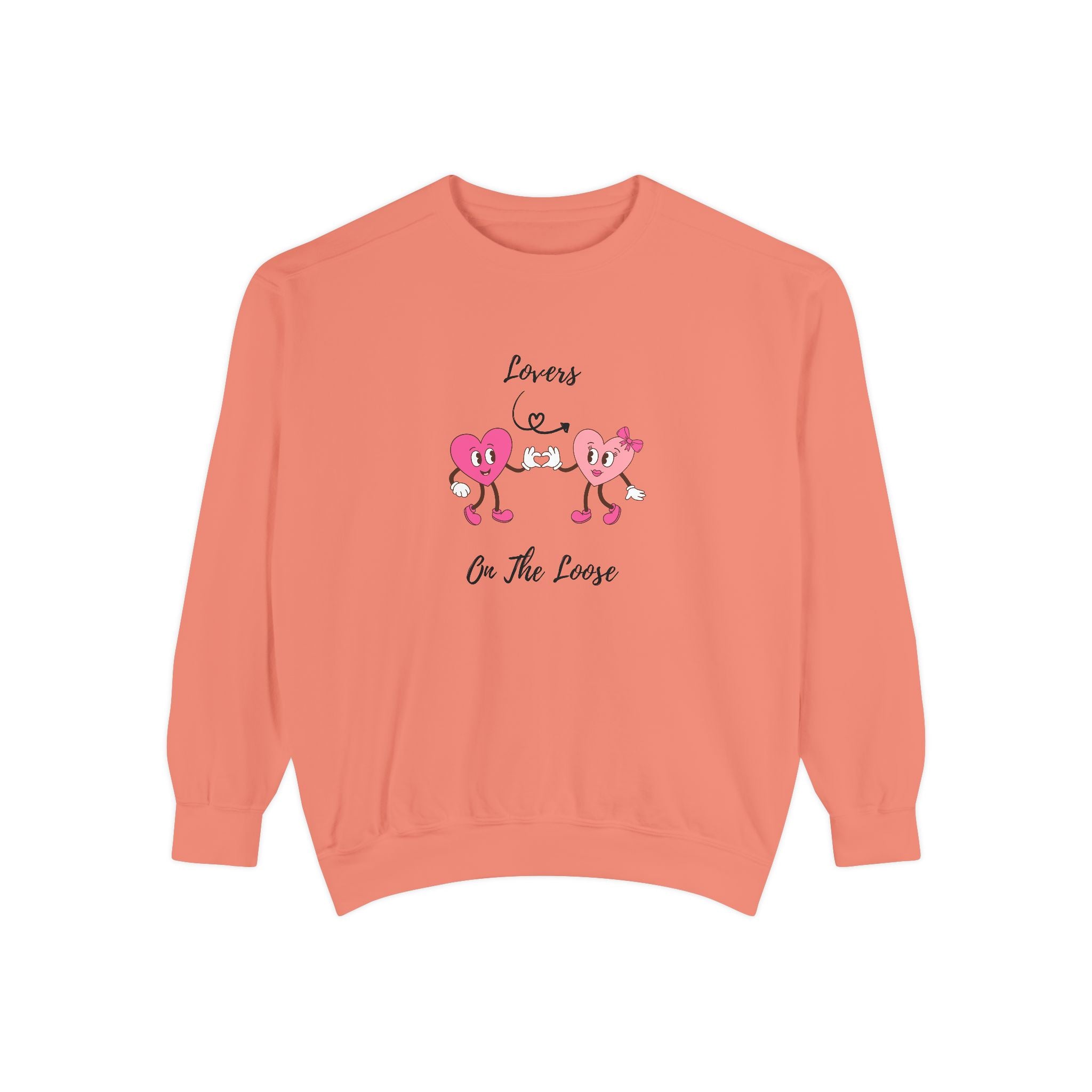 Lovers On The Loose Unisex Garment-Dyed Sweatshirt