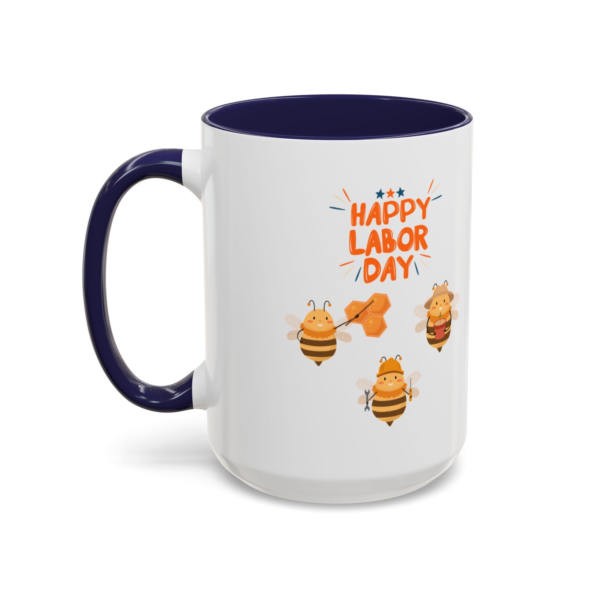 Bee Labor Day Accent Coffee Mug (11, 15oz)