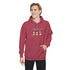 Snowman Crew Unisex Garment-Dyed Hoodie