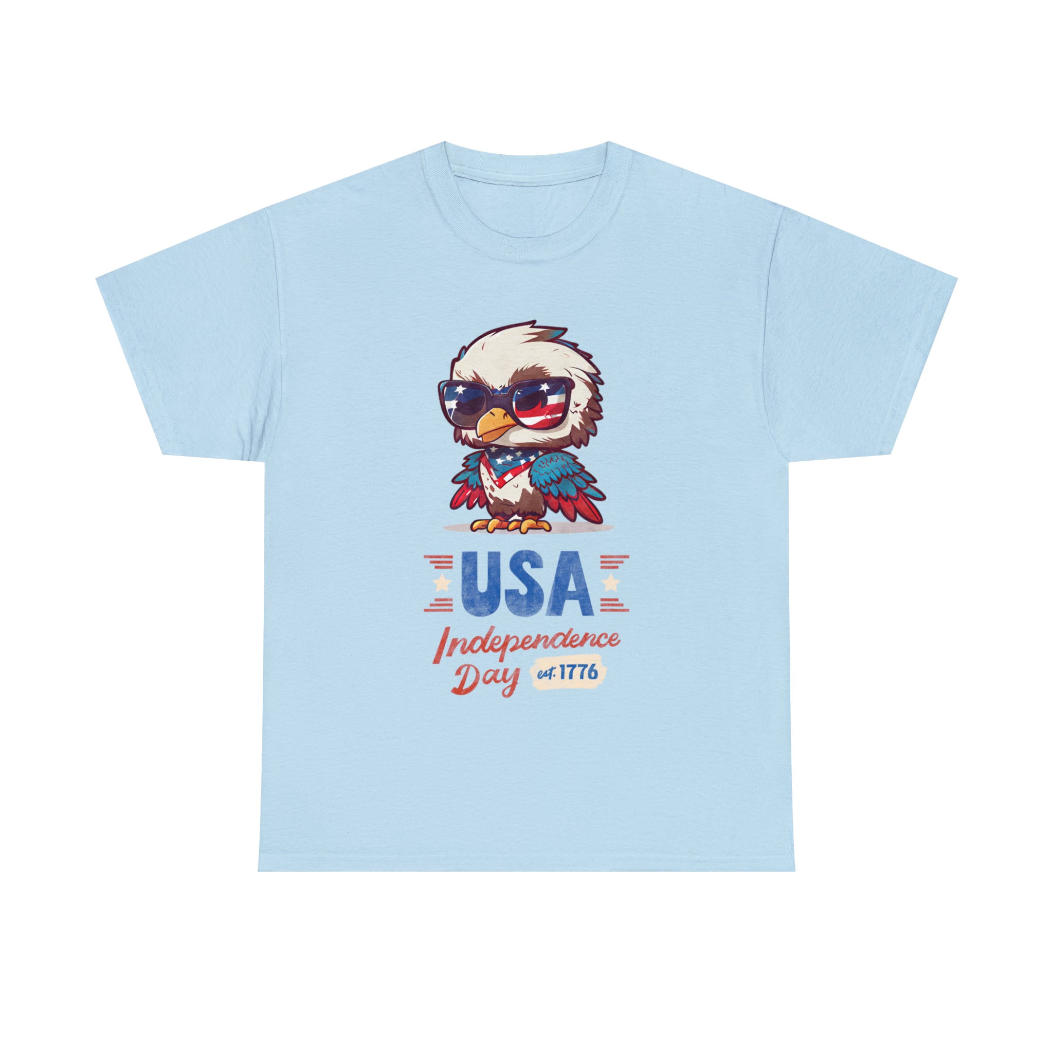 USA Independence Day Unisex Heavy Cotton Tee