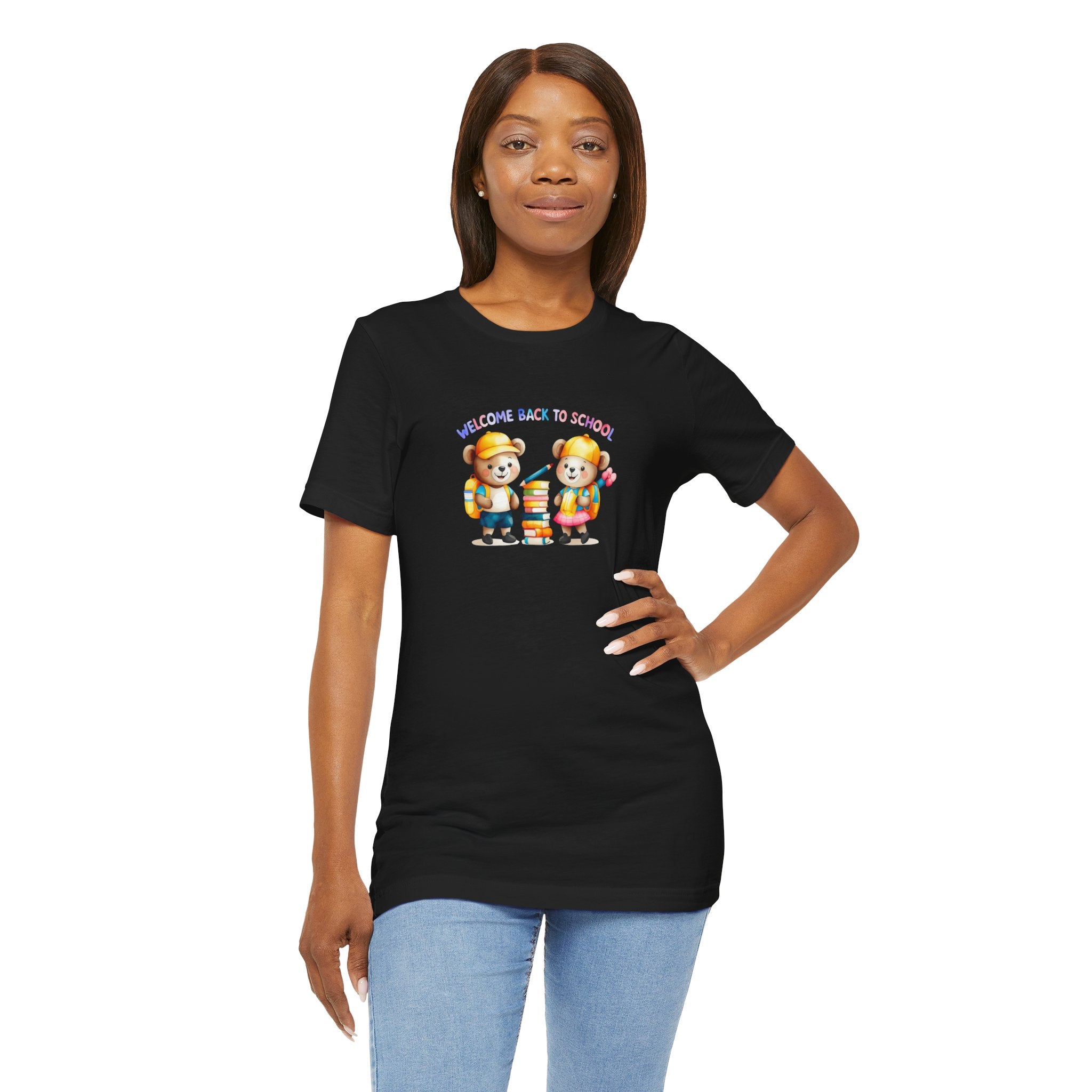 Welcome Back to School Fun Unisex Jersey Short Sleeve Tee
