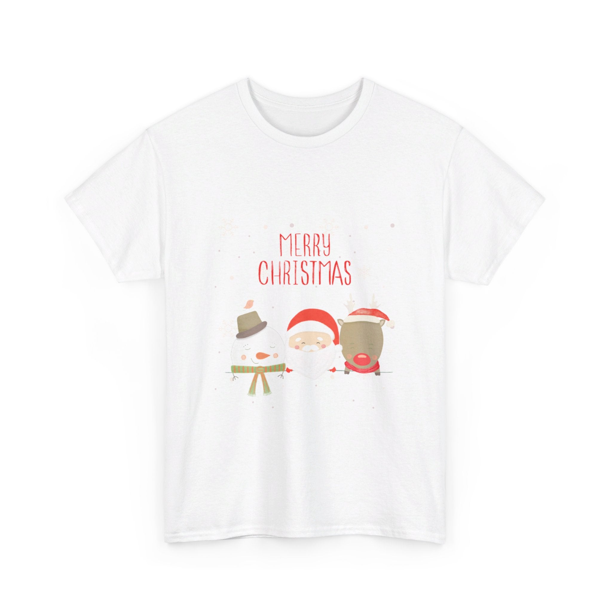 Merry Xmas Crew Unisex Heavy Cotton Tee