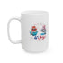 Splash 4th Of July Ceramic Mug, (11oz, 15oz)