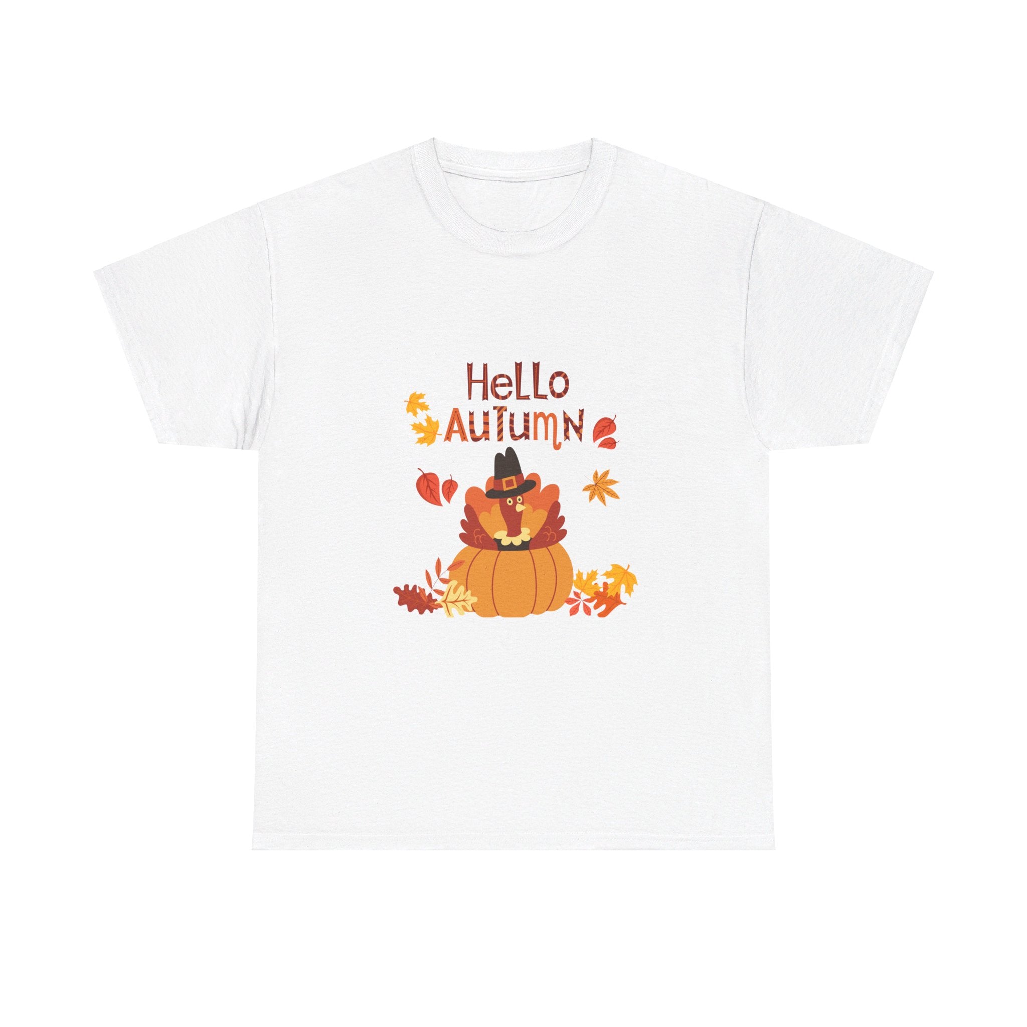 Hello Autumn Unisex Heavy Cotton Tee