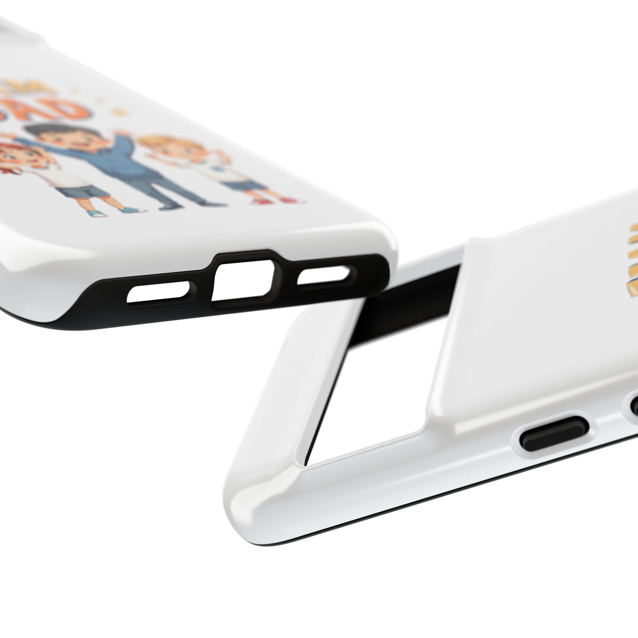 Team Dad Phone Case, Fun Gift for Fathers, Durable Phone Protector, Cute Dad Team Merchandise, Father's Day Special