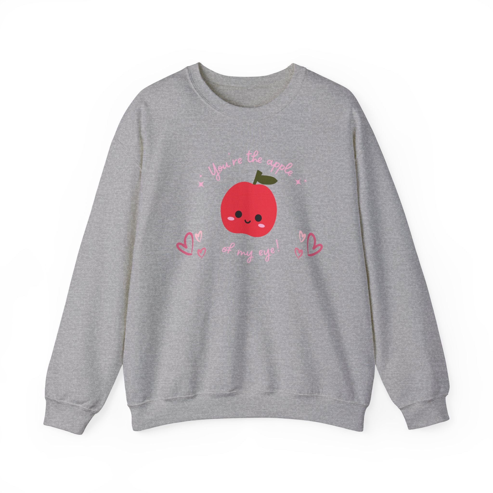 You Are The Apple Of My Eyes Unisex Heavy Blend™ Crewneck Sweatshirt