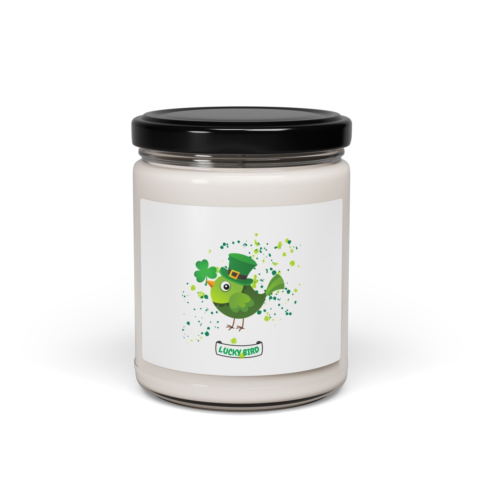 Lucky Bird Scented Soy Candle - 9oz, Perfect for St. Patrick's Day & Spring Celebrations