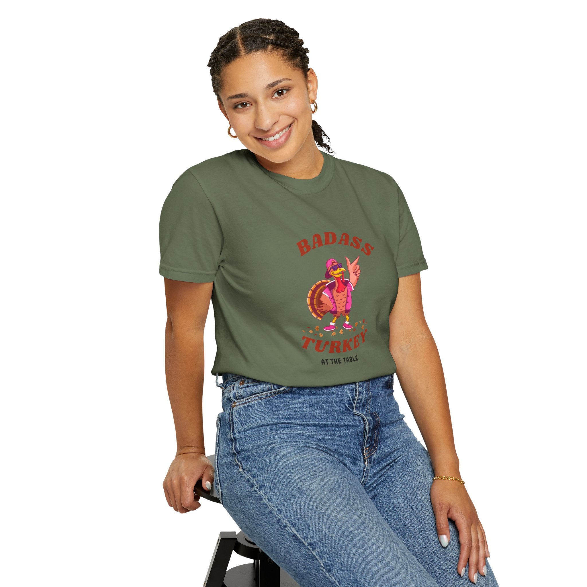 Badass Turkey Unisex Garment-Dyed T-shirt