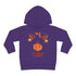 Pumpkin Season Toddler Pullover Fleece Hoodie