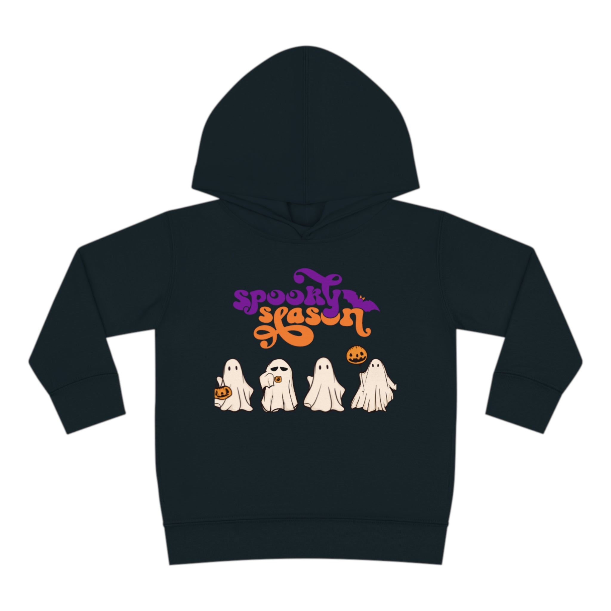 Spooky Season Toddler Pullover Fleece Hoodie