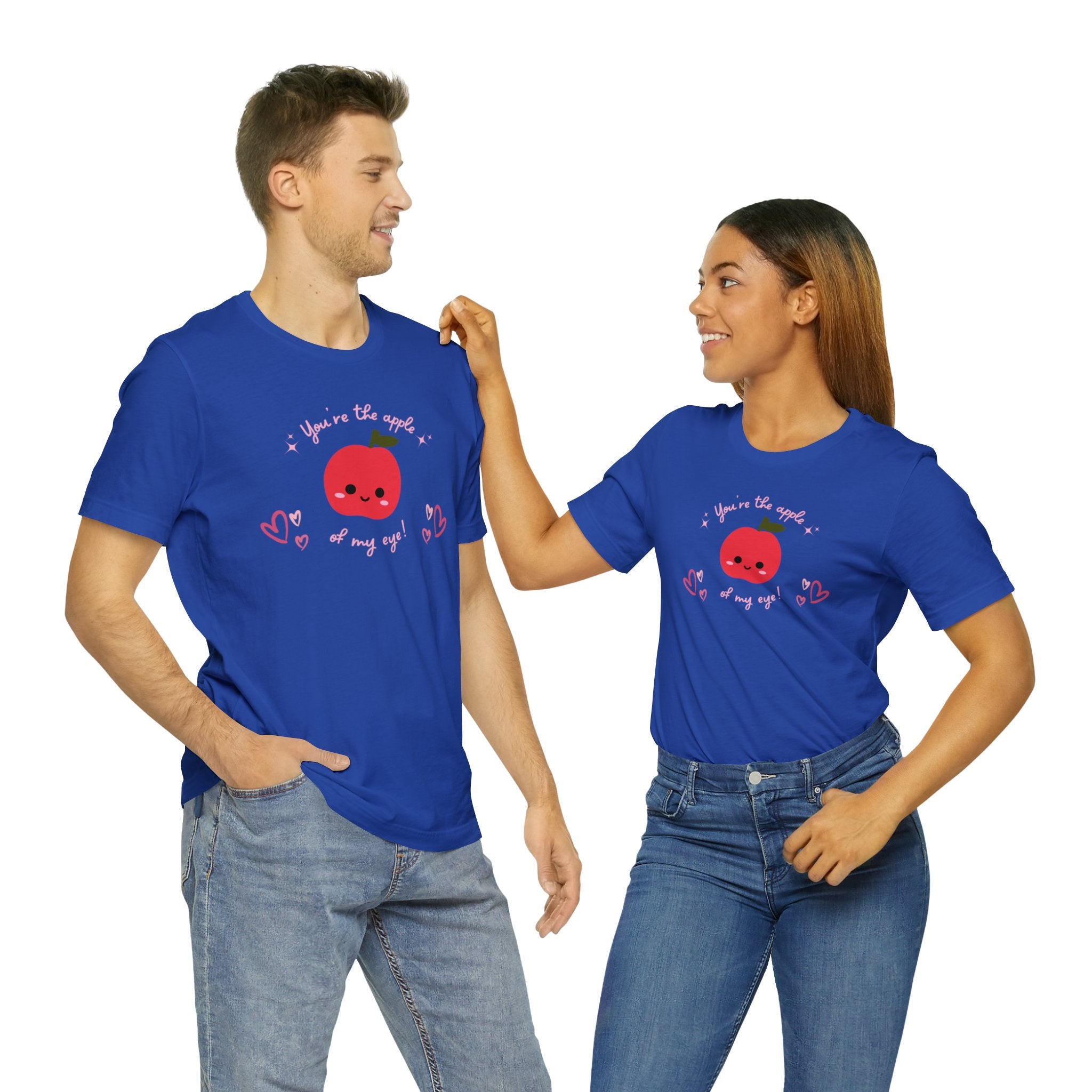 You Are The Apple Of My Eyes Unisex Jersey Short Sleeve Tee