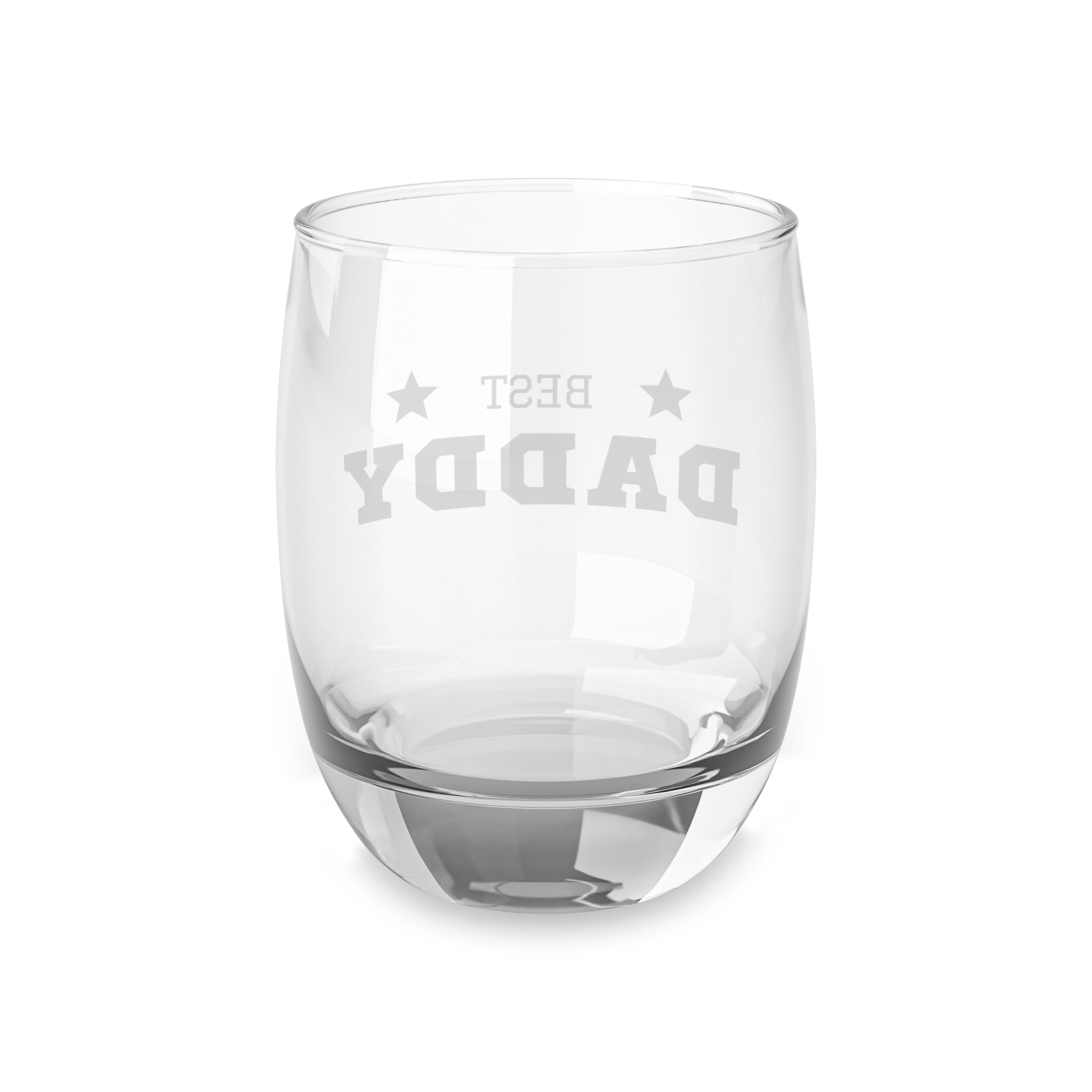 Happy Daddy's Day Whiskey Glass